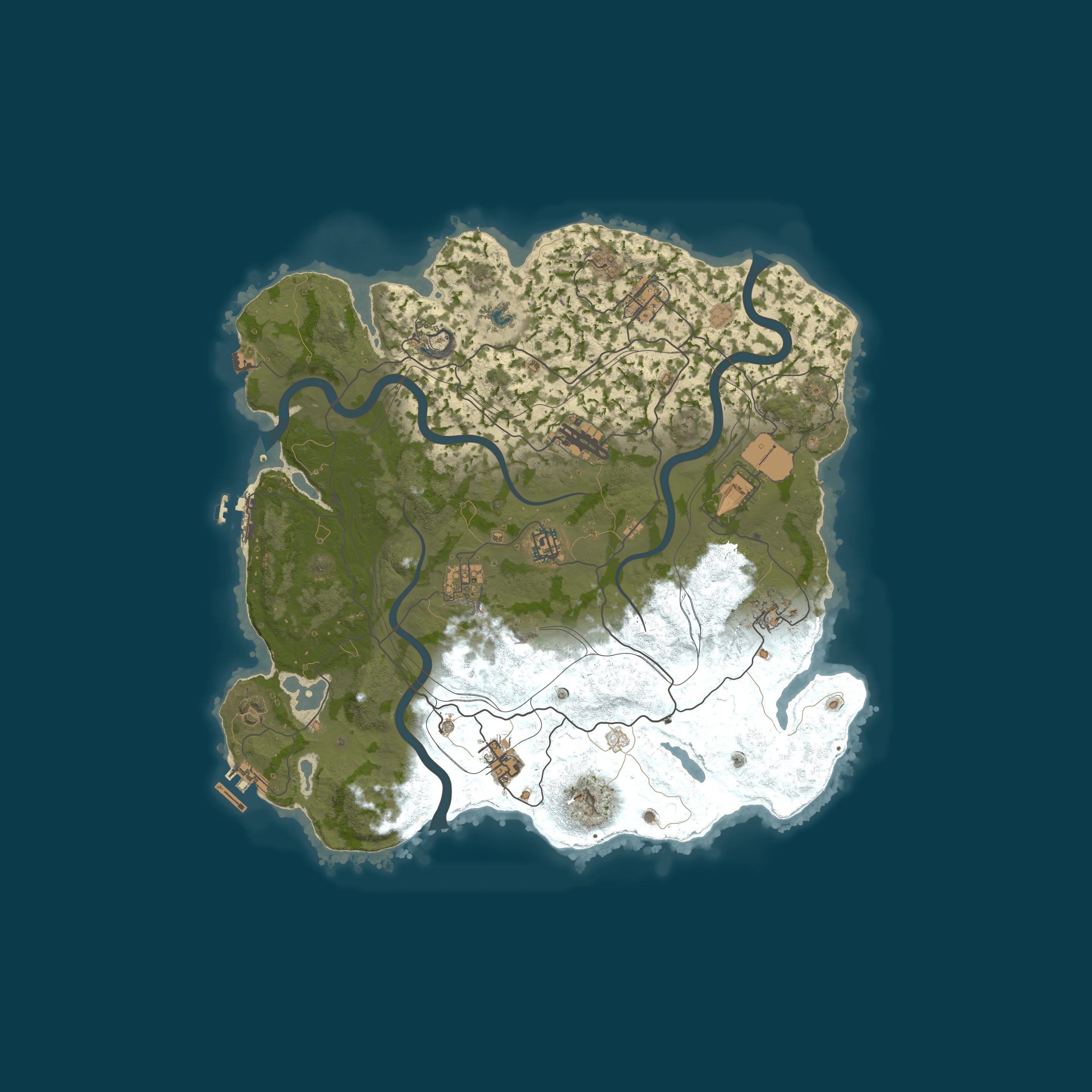 Map for WARBANDITS.GG AU 3X |Solo/Duo|LootX3| JUST WIPED