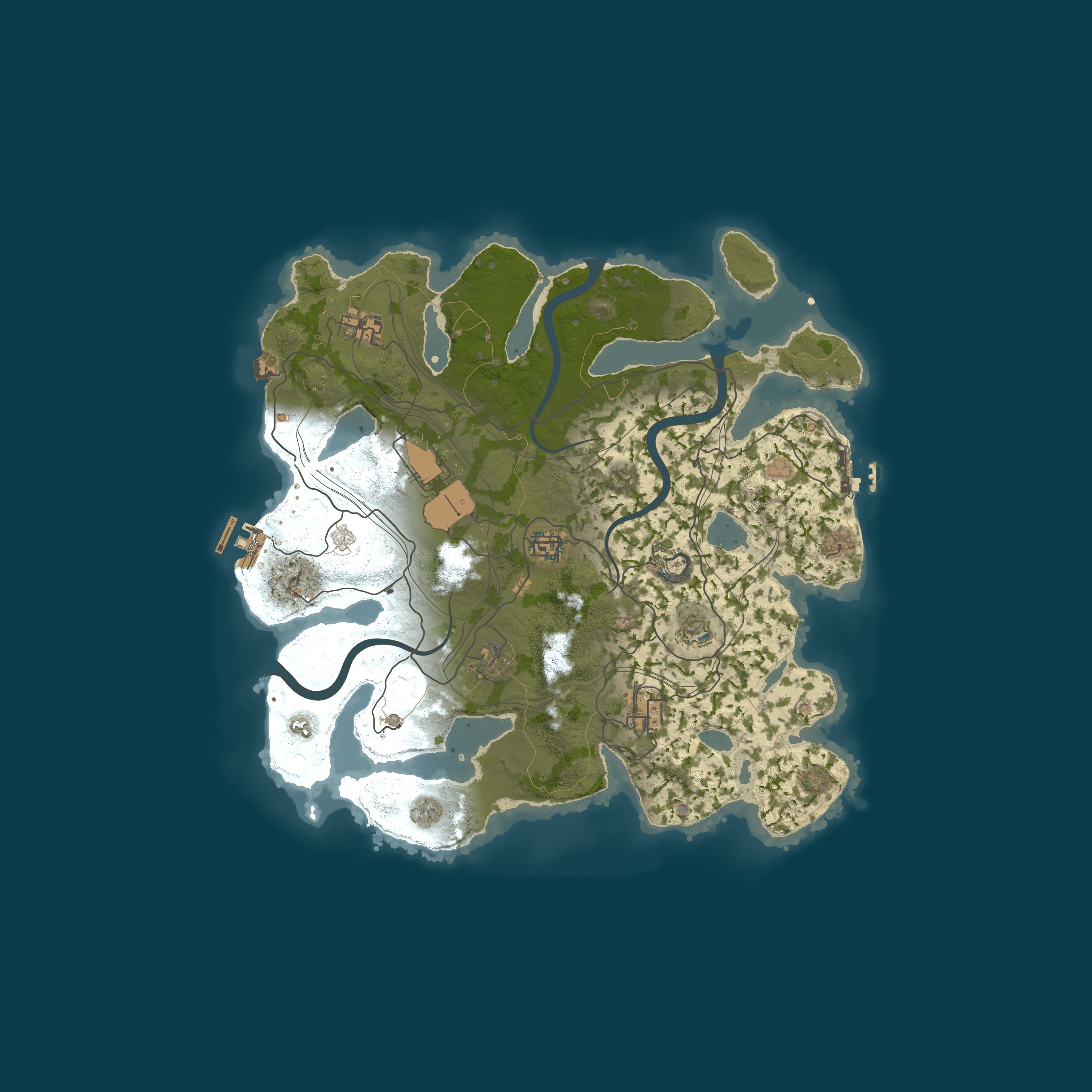 Карта сервера