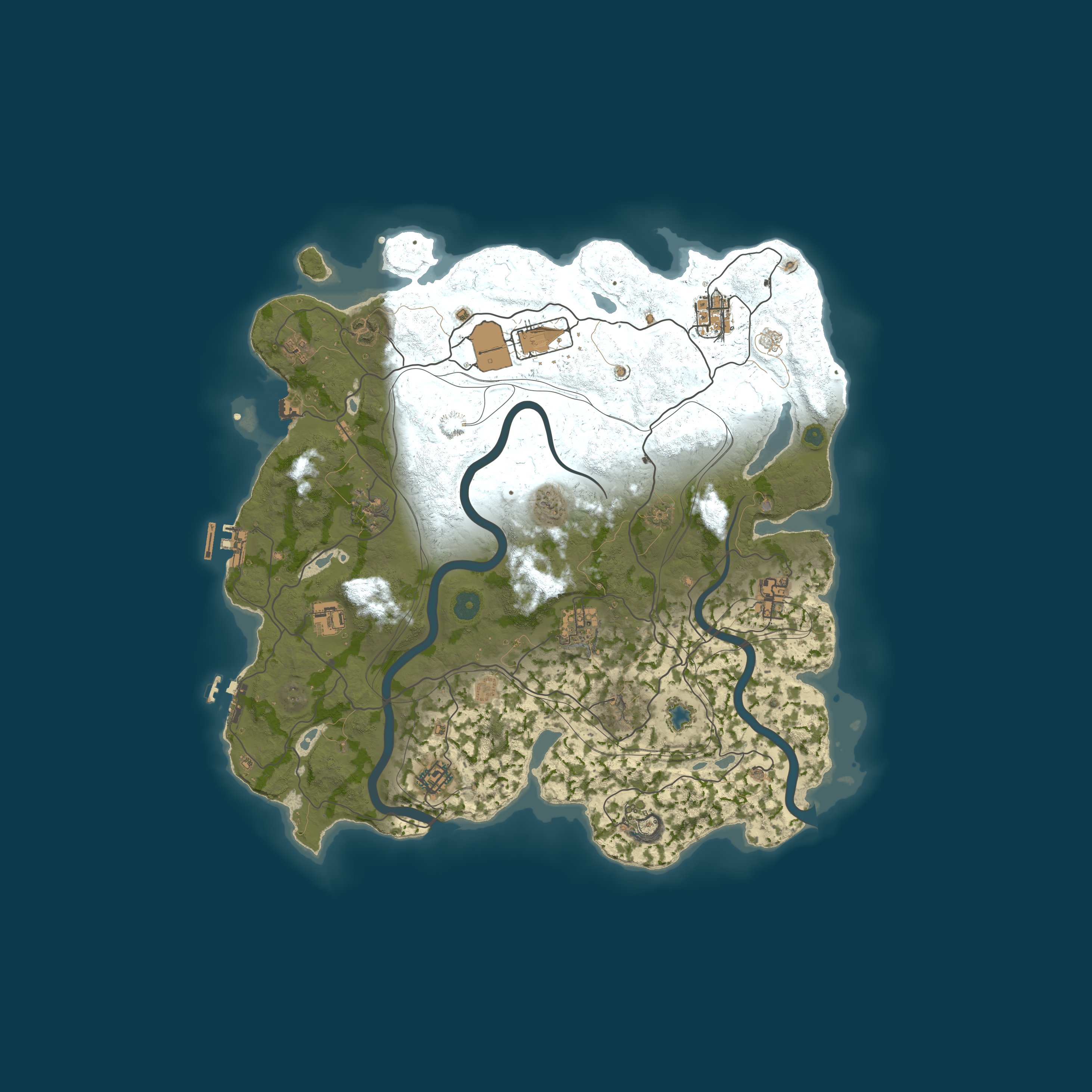 Rust map 3850/1337