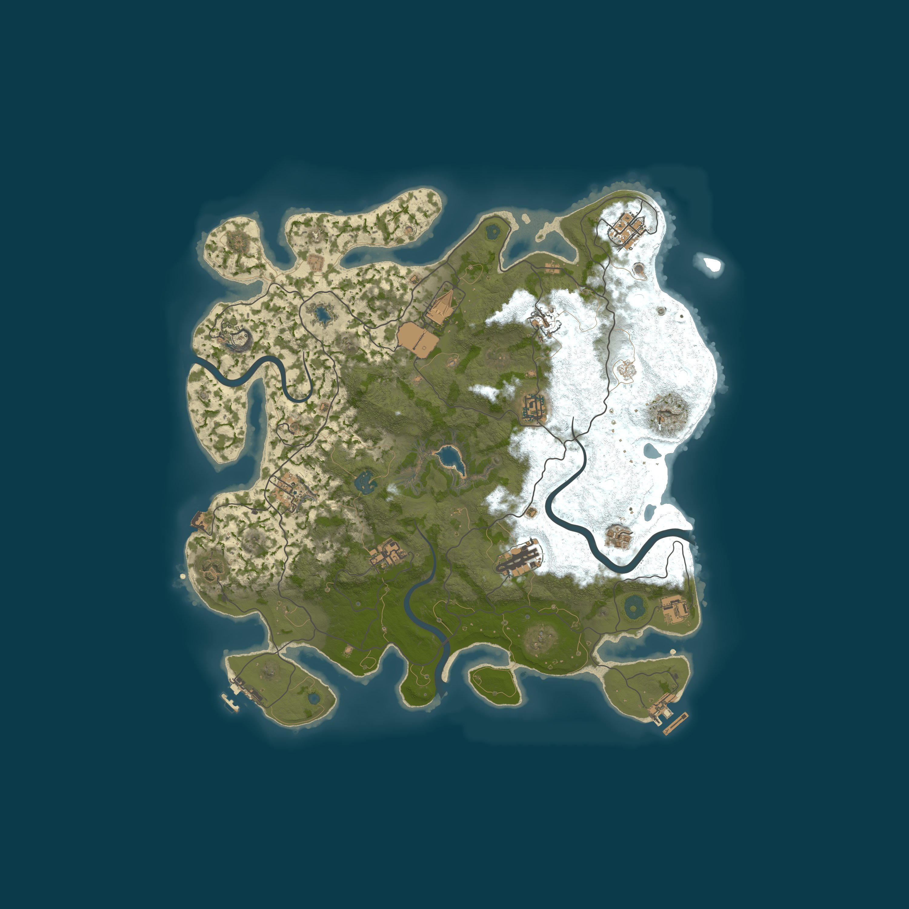 Map for Homestead - US East - Monthly - Low Pop