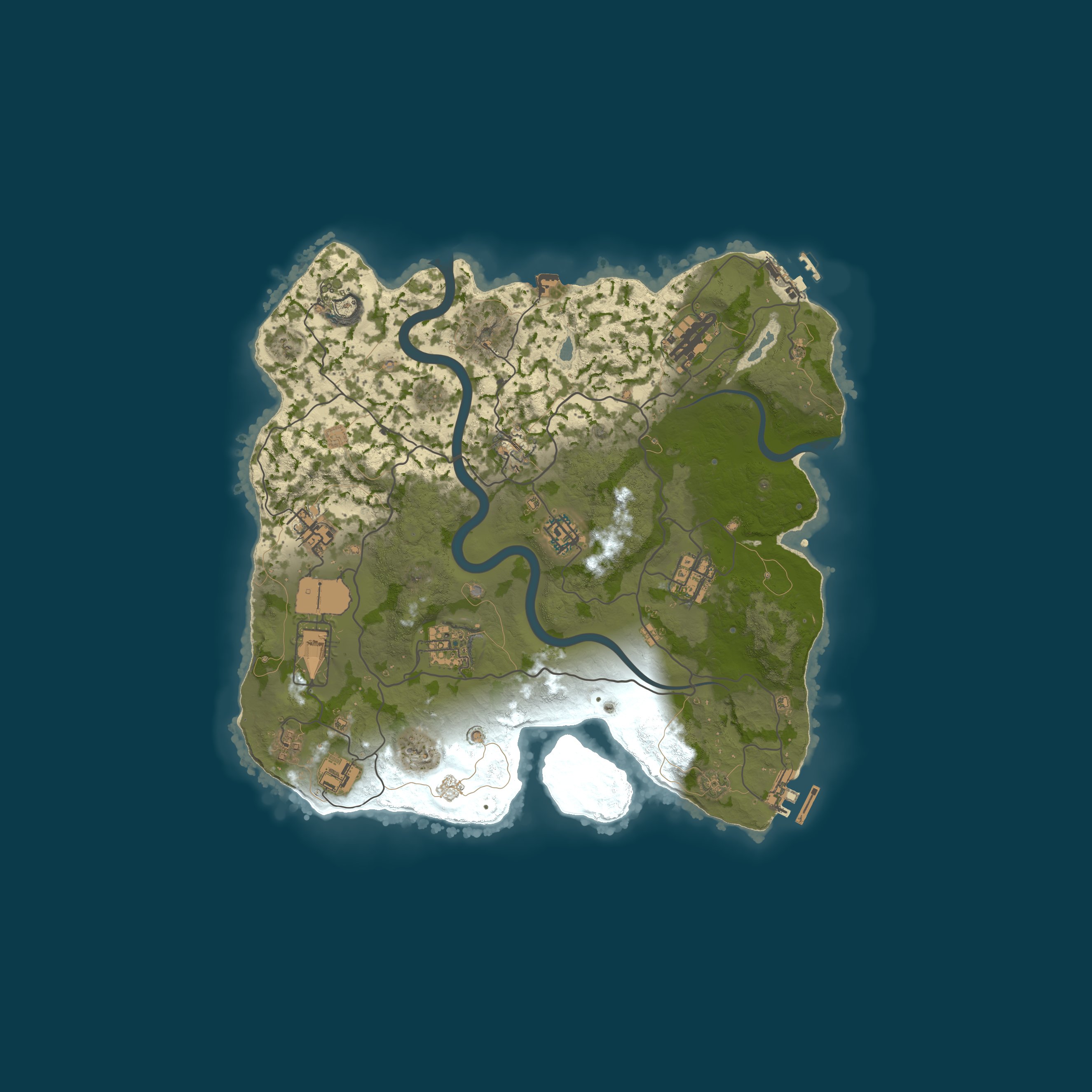 Rust map 3300/1337