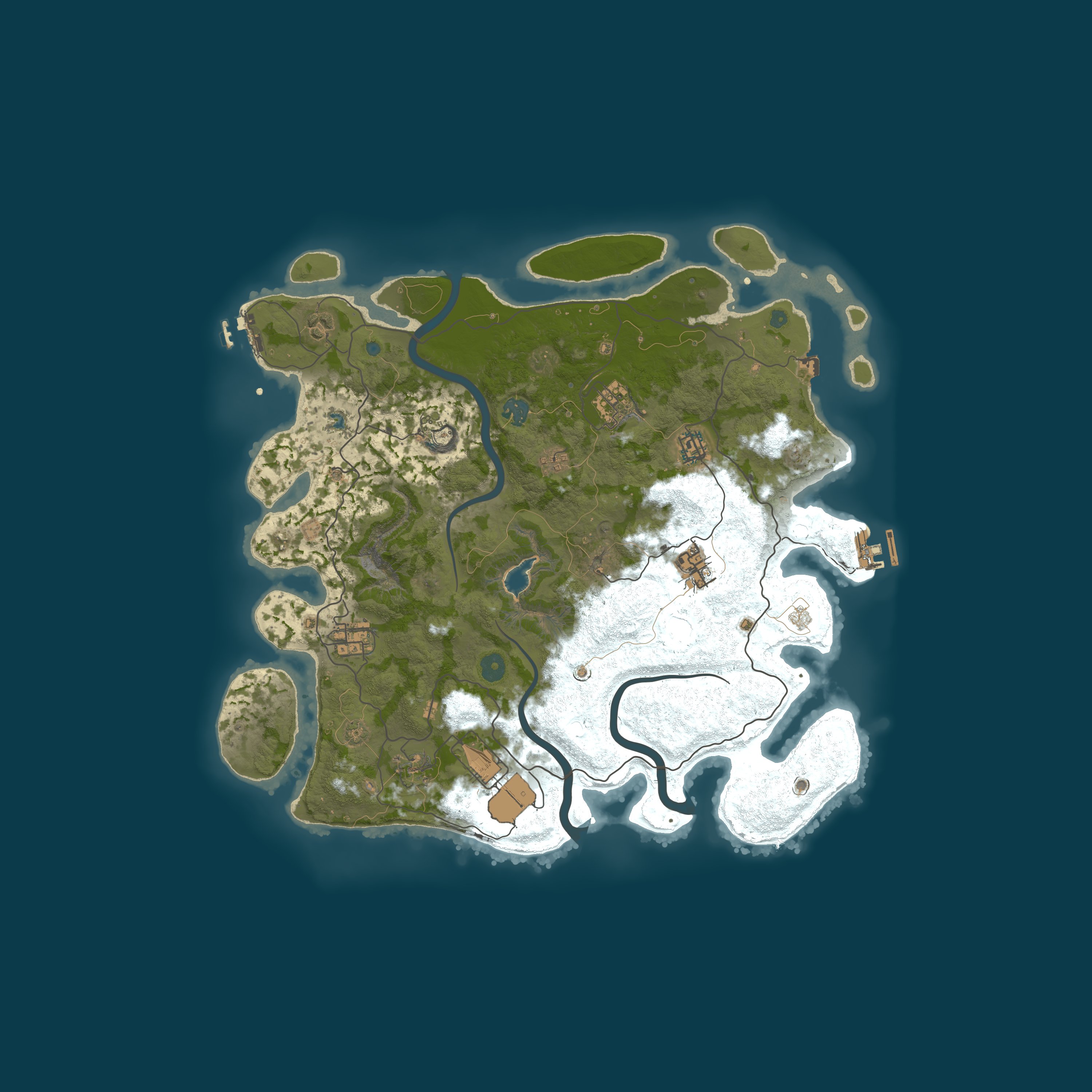 Map for Fun in the Sun (PVE)