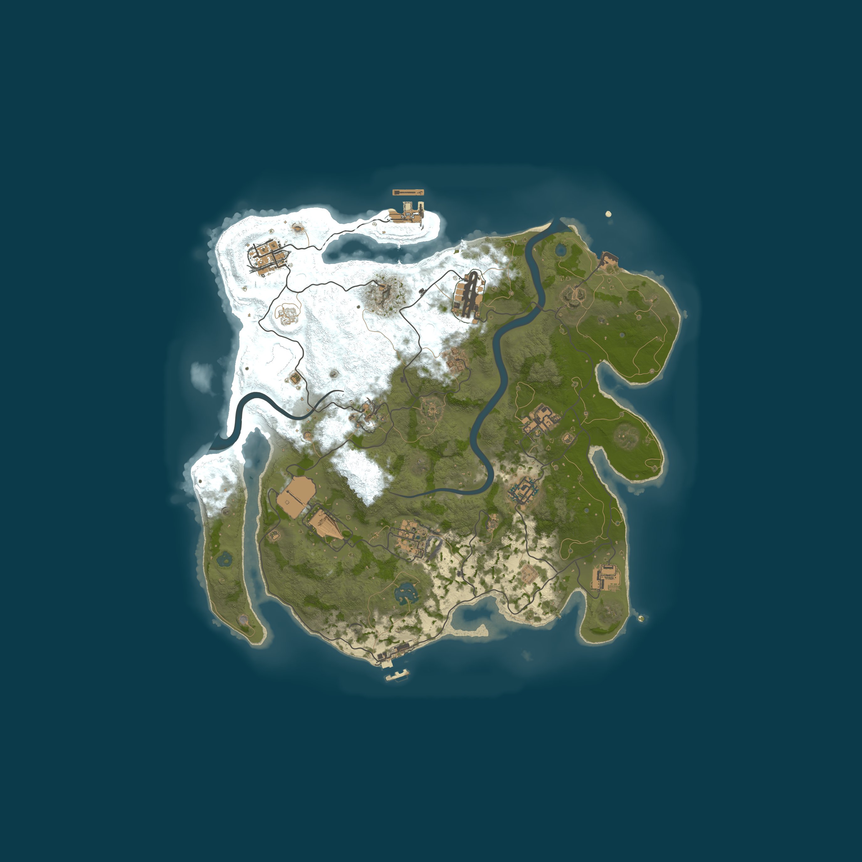 Map for UA | ВИЖИВАЧ | ZOMBIELAND | PVP
