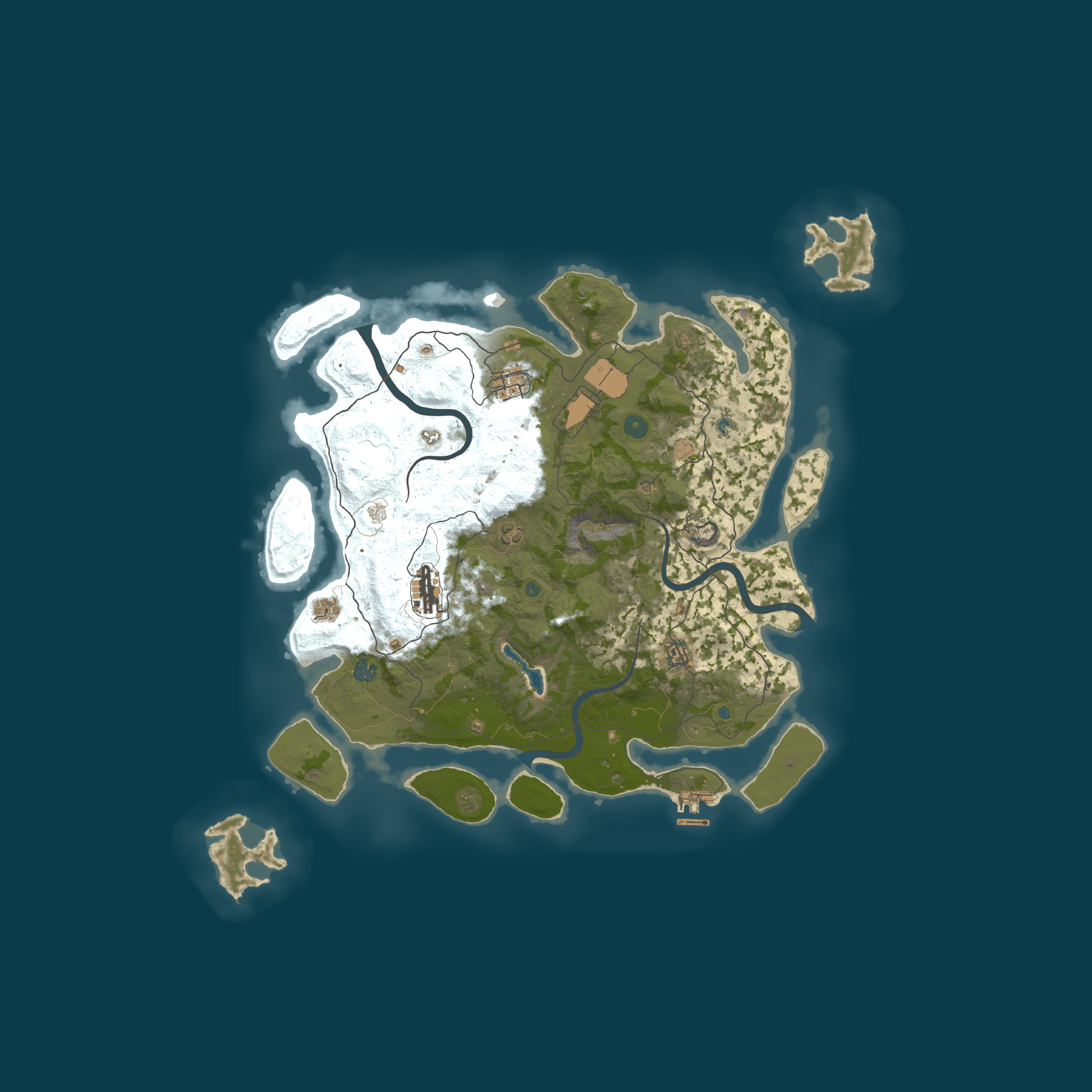 Map for [EU] PvRust.eu |PvE|RPG|CUSTOM PLUGINS|WIPED 19.03 03/19