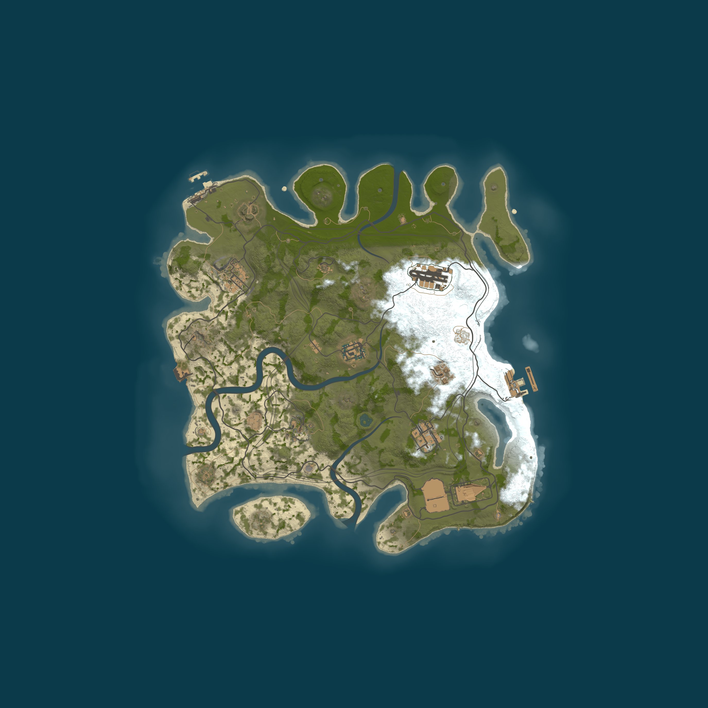 Rust map 3500/1337