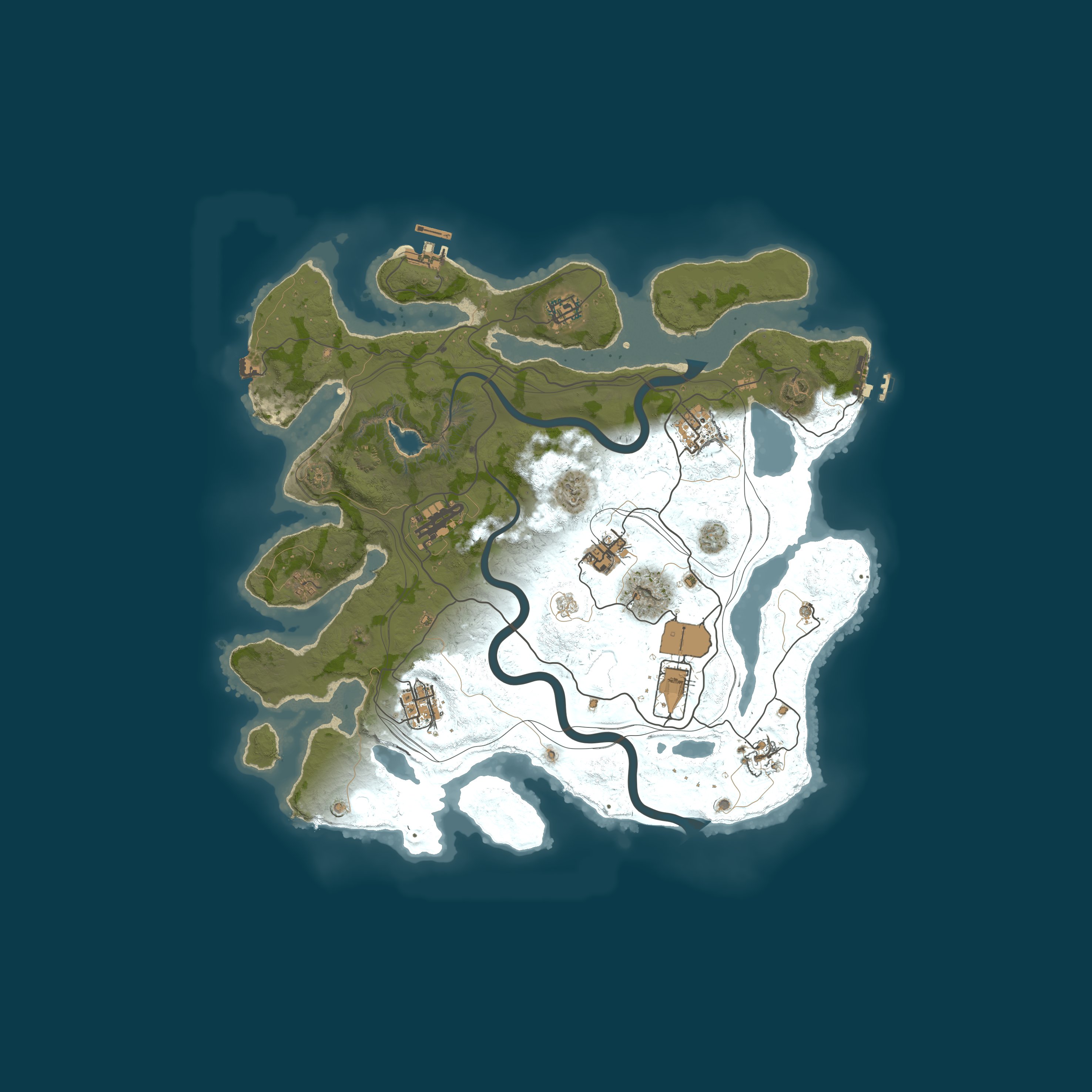 Map for WORKERS.GG US 5X Solo/Duo/Trio