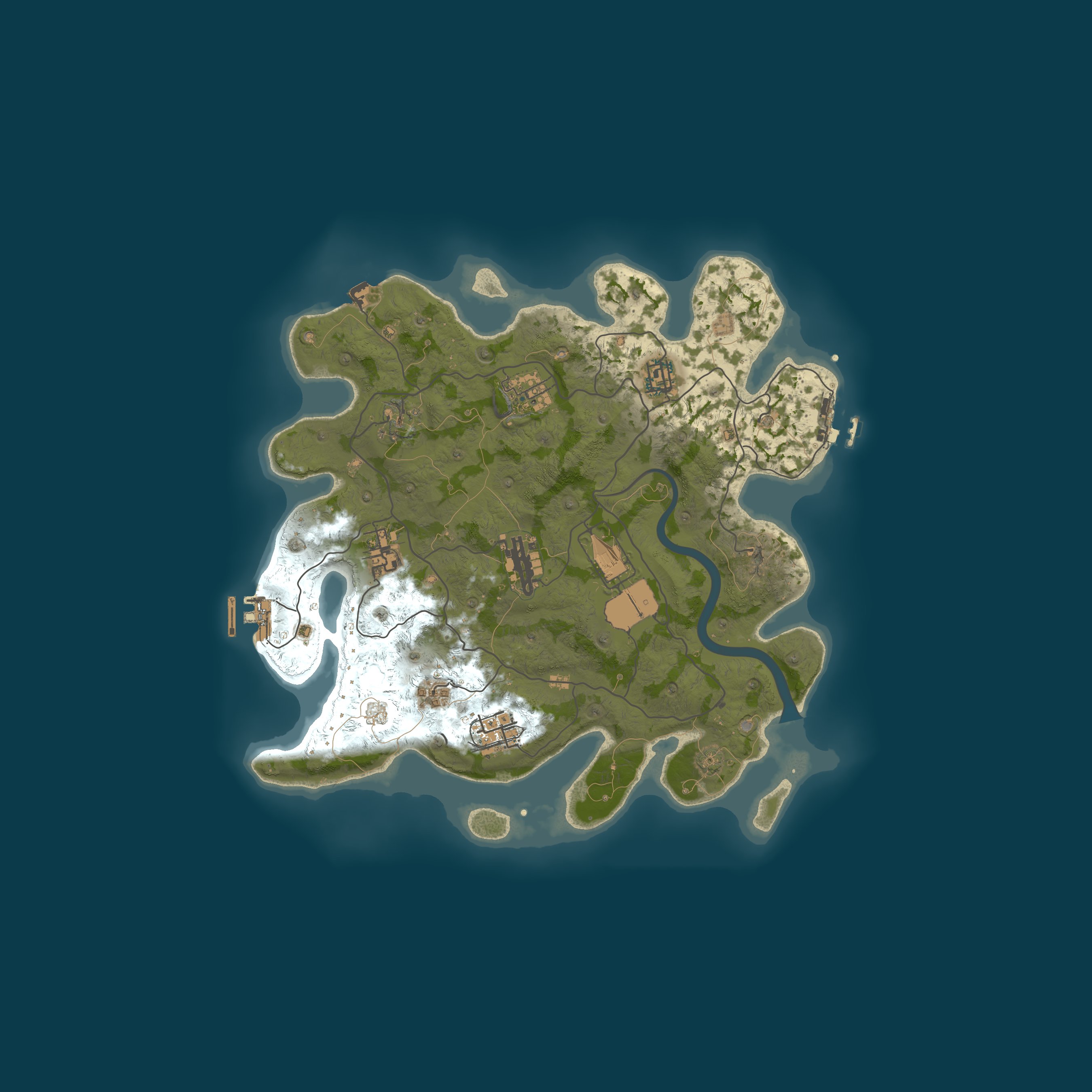 Rust map 3400/1337