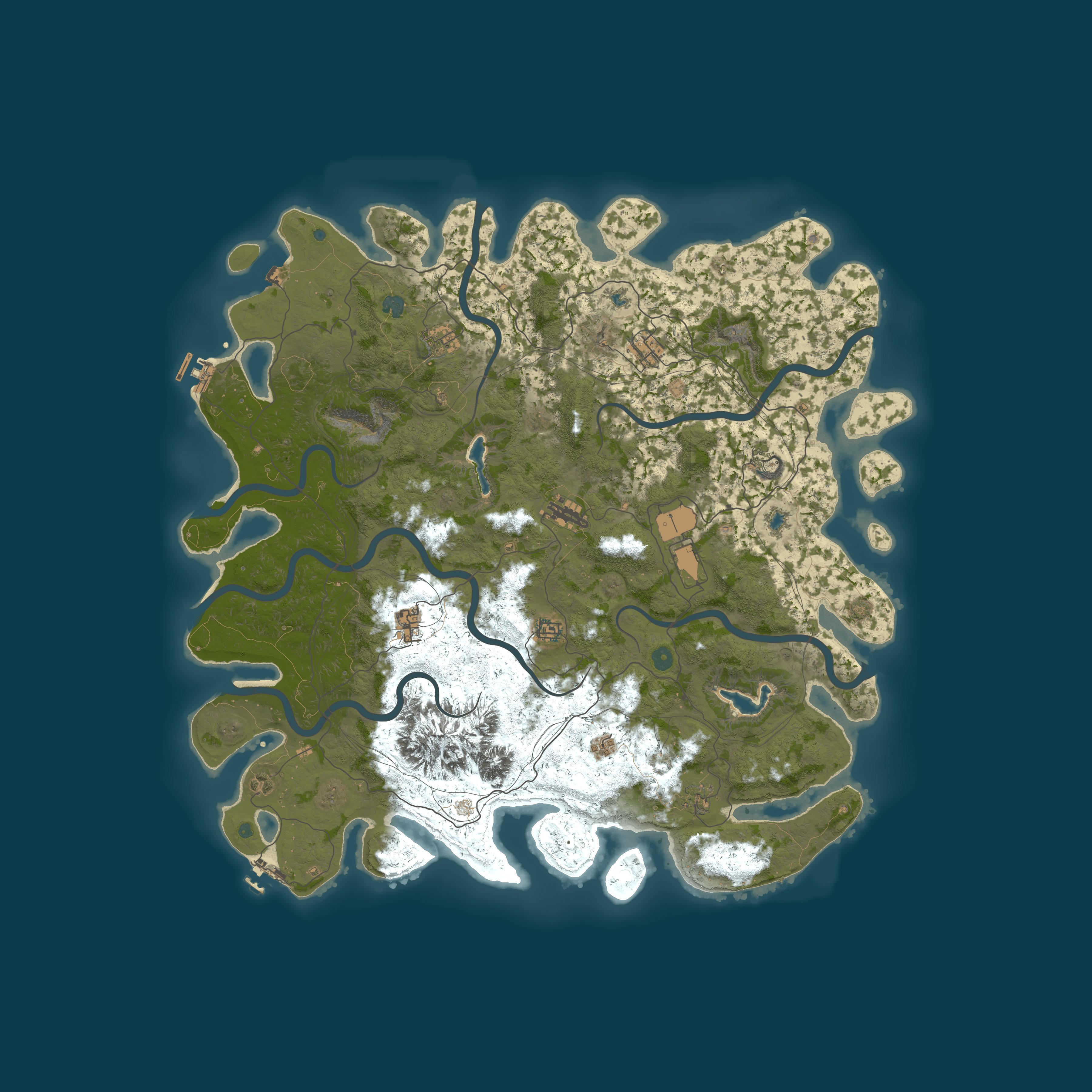 Карта сервера