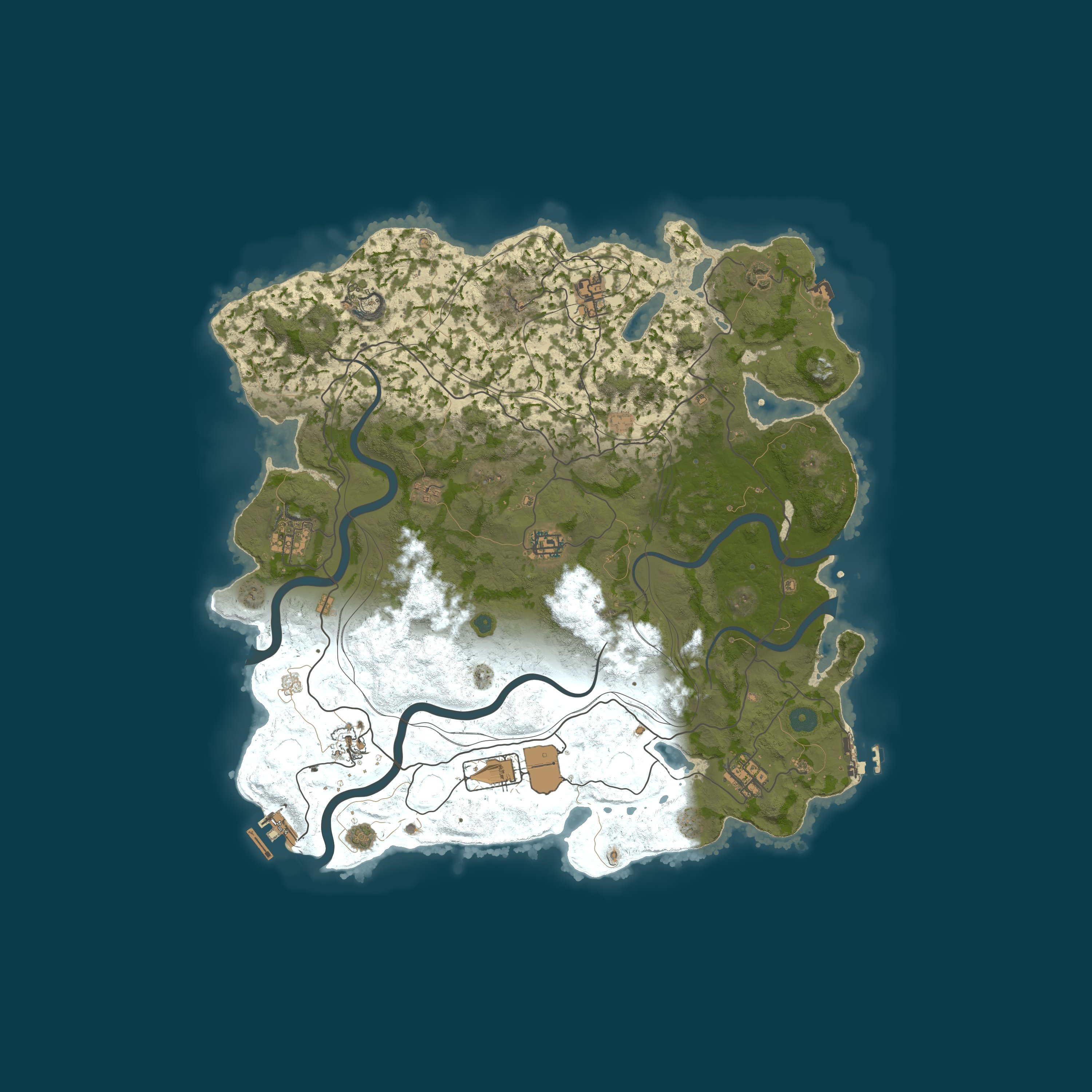 Map for Nouveau Monde [Solo/Duo] Noob Friendly | WIPED 06/06