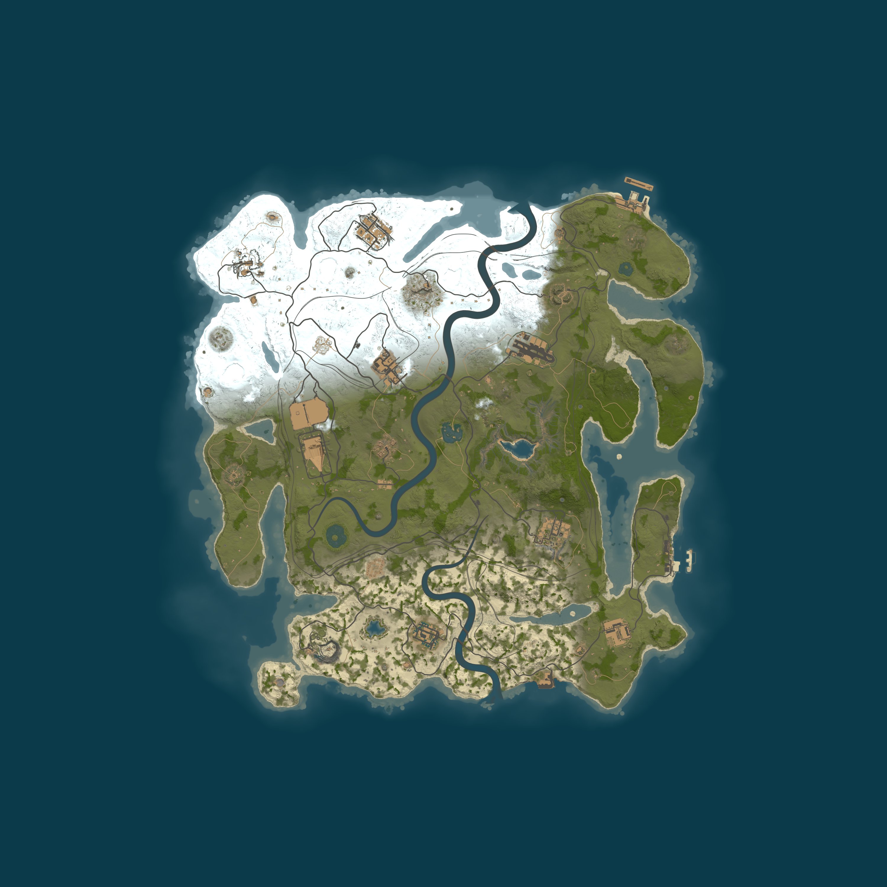 Rust map 4000/1