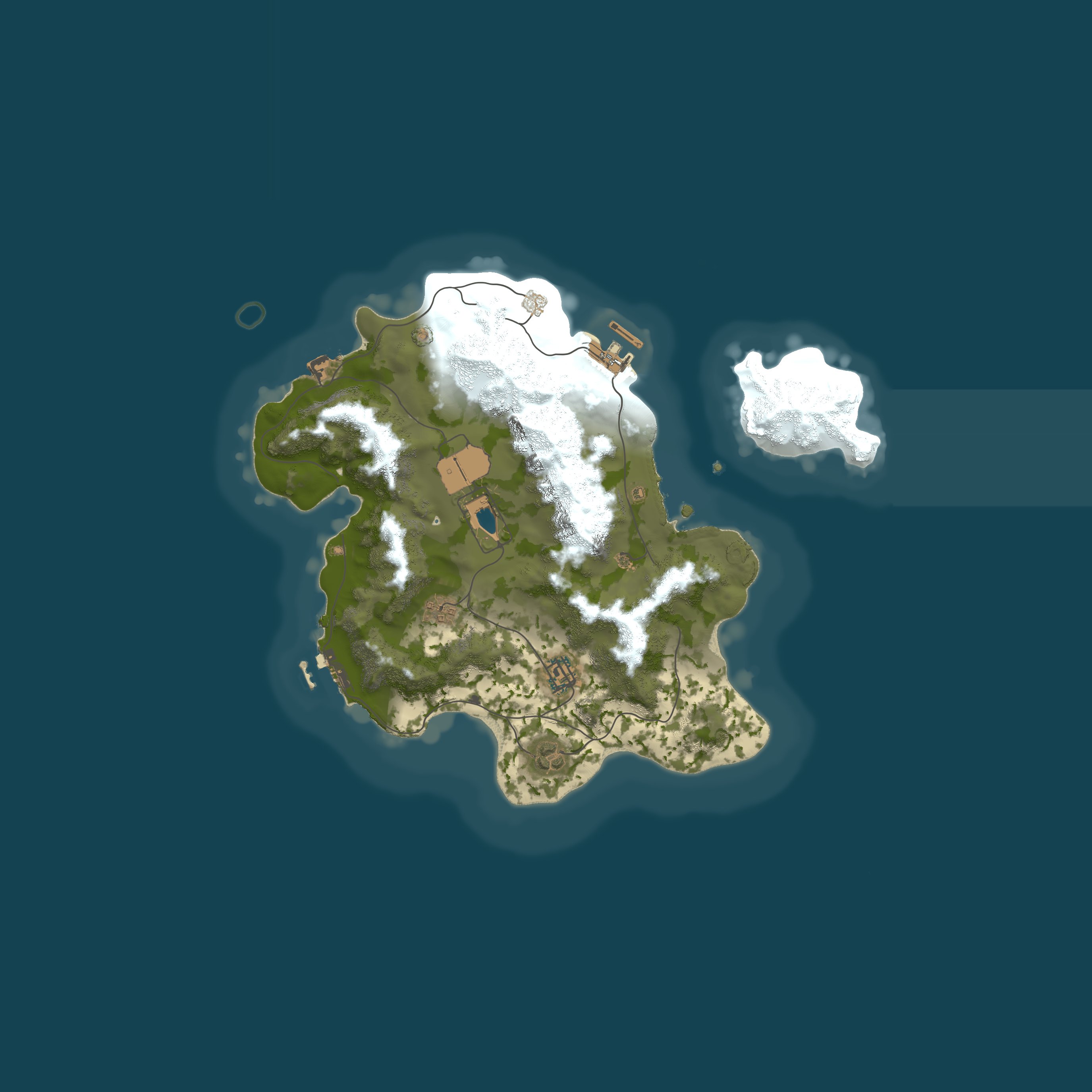 Map for TEST SERVER 7685