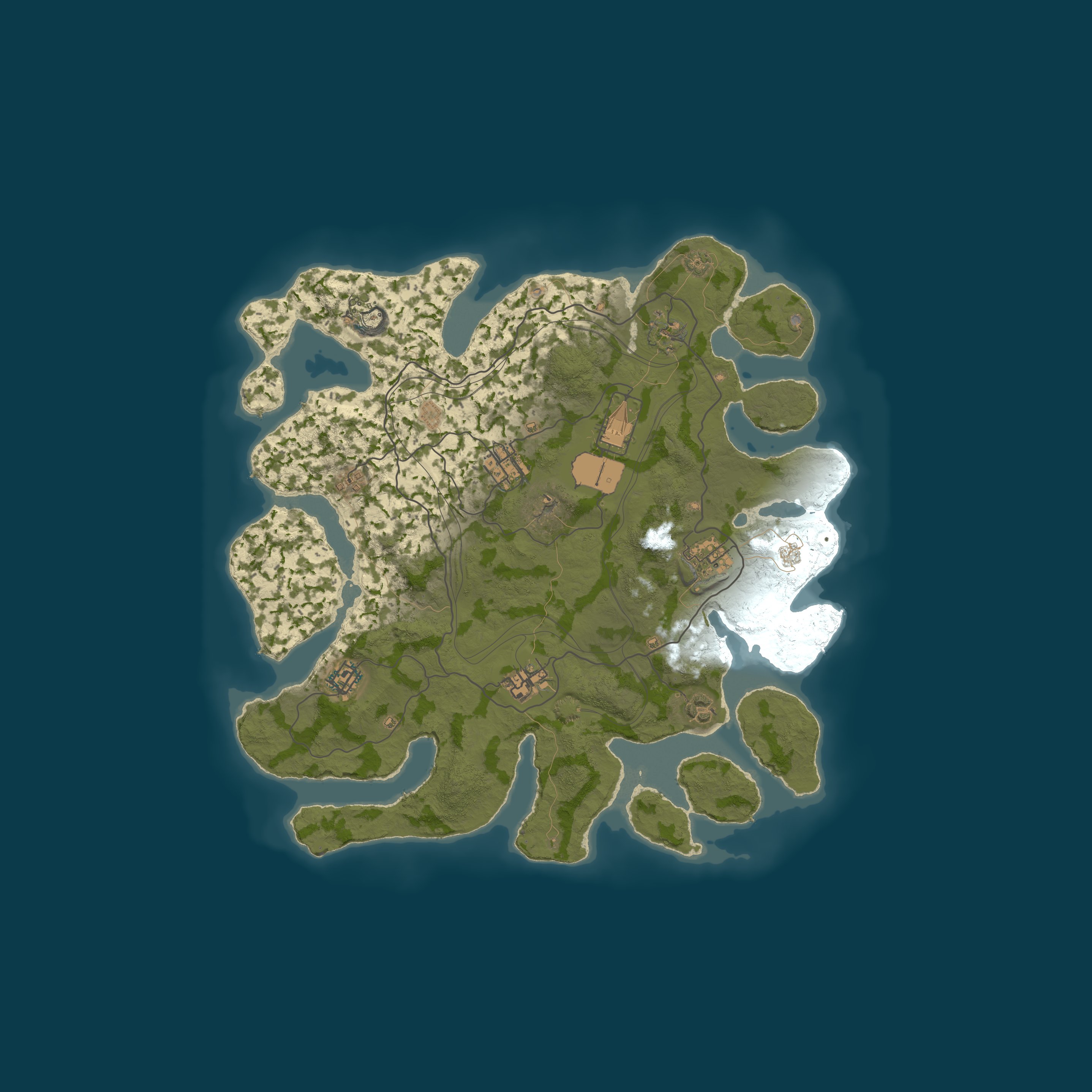 Map for ENJOY 10x | No BPs | Kits | Loot++ | Shop | FPS+
