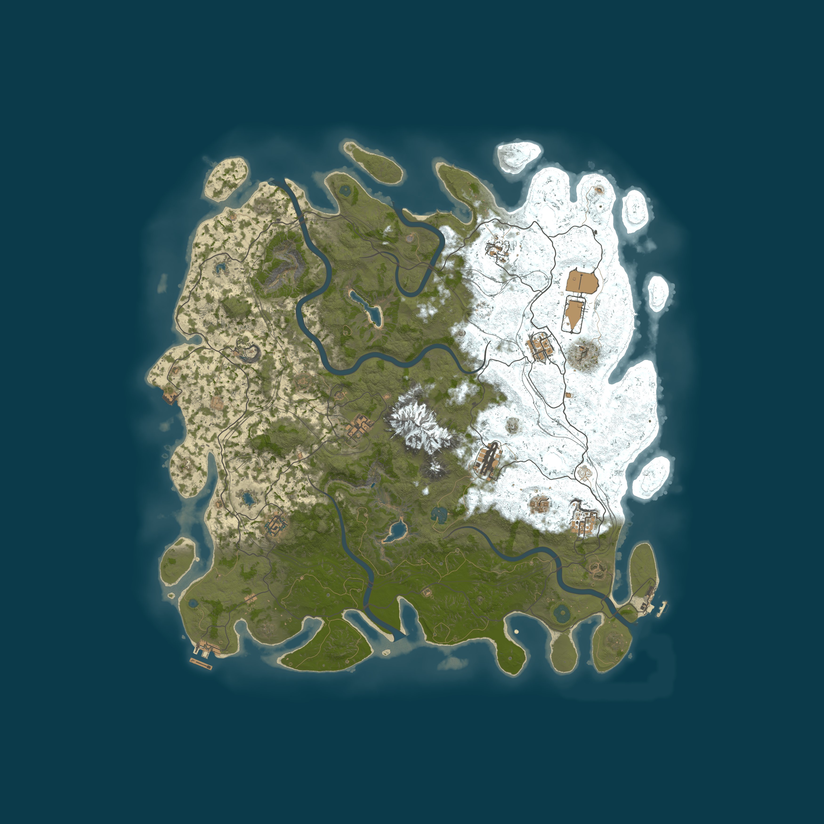 Карта сервера