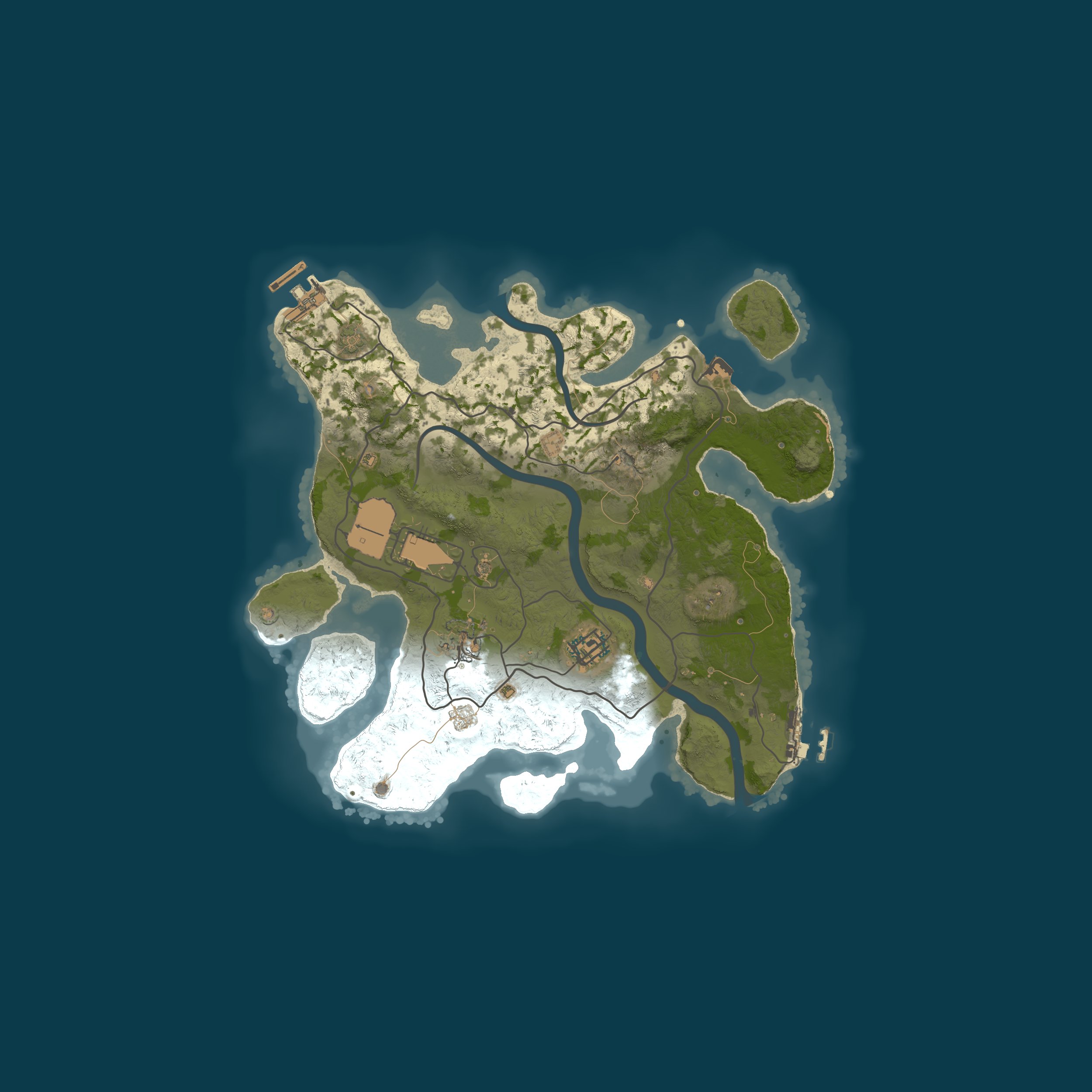 Map for LatinPOWA PRIMARIS - AR Long