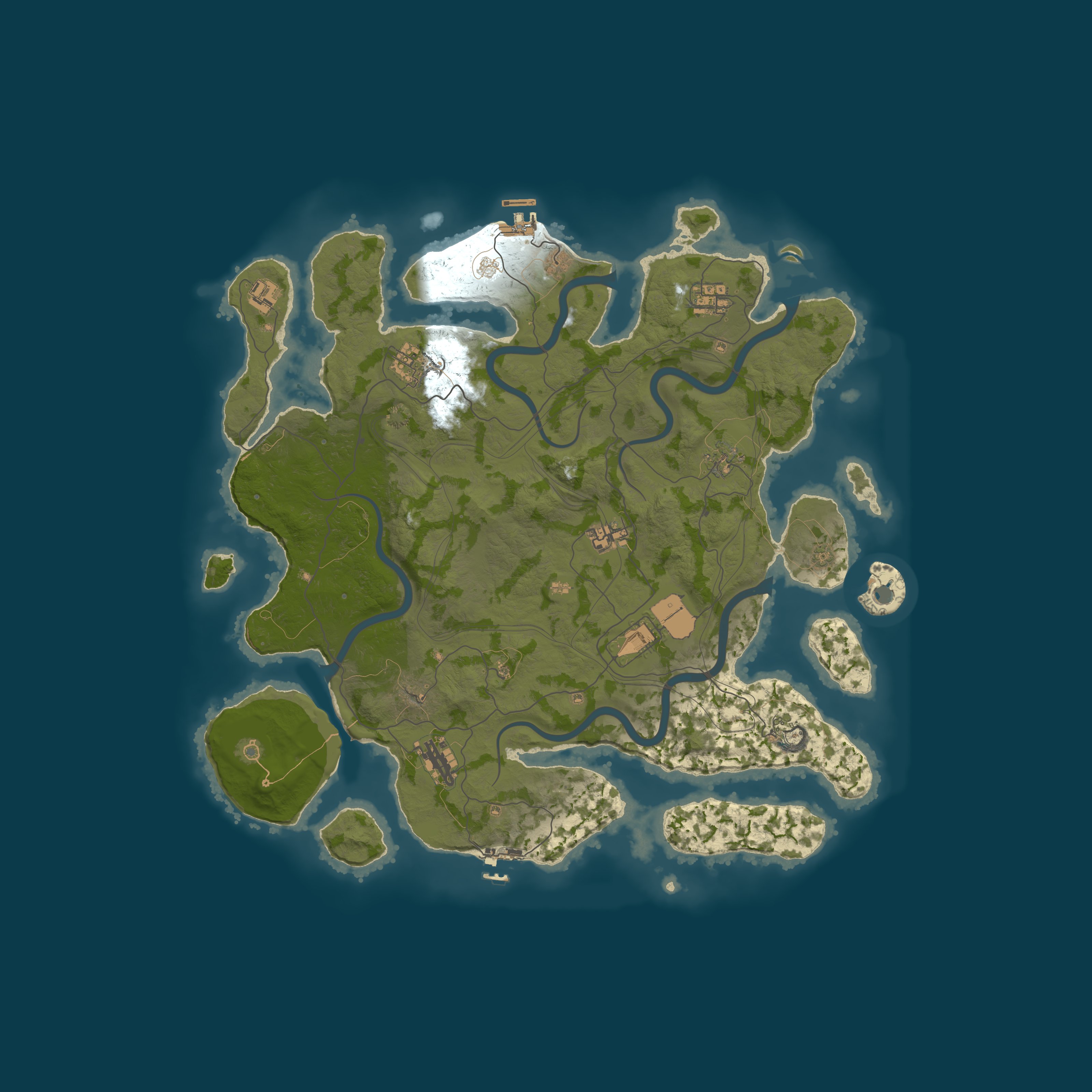 Rust map 4400/673673