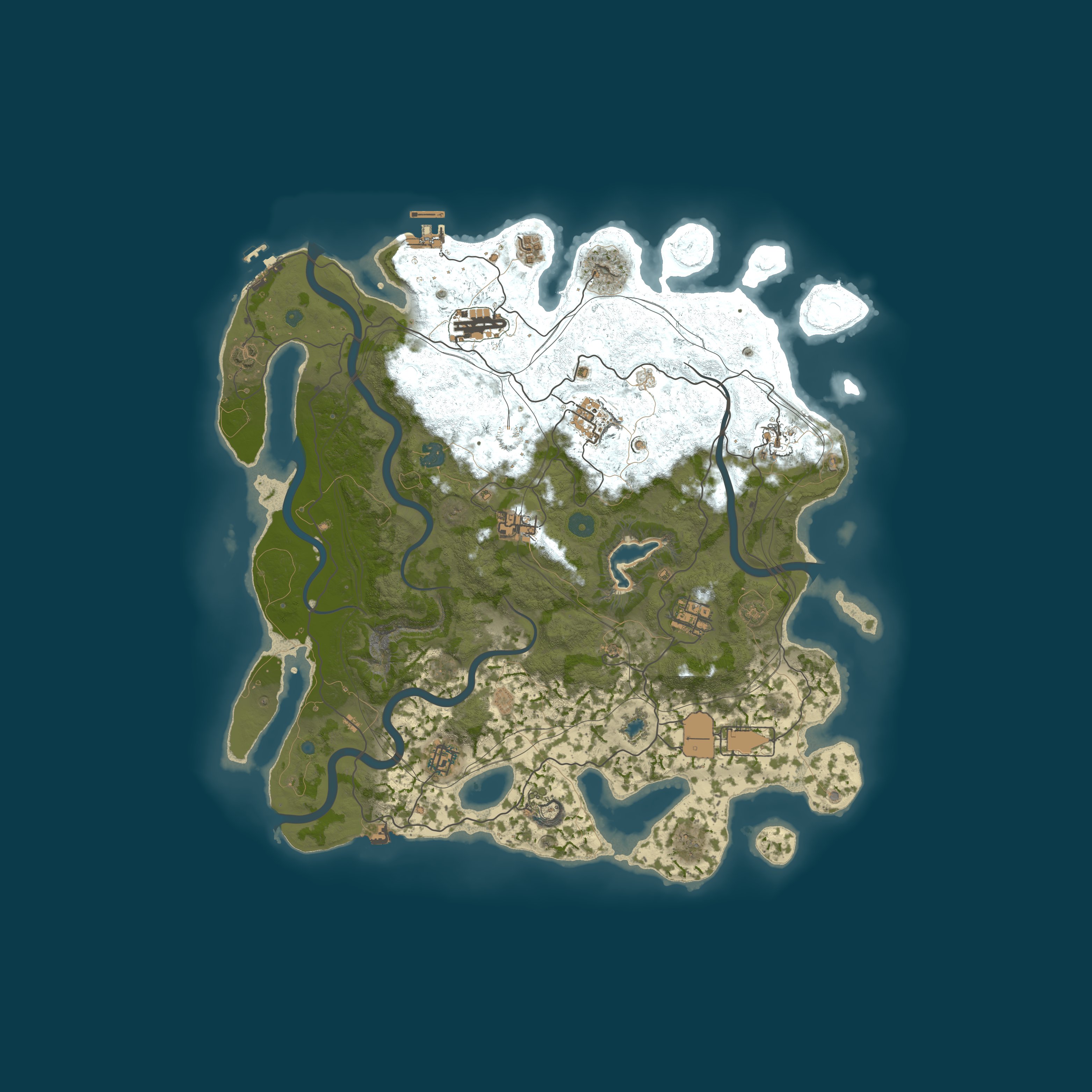 Map for 404 RUST /ДЛЯ НОВИЧКОВ /МОСКОВСКИЙ 20.03