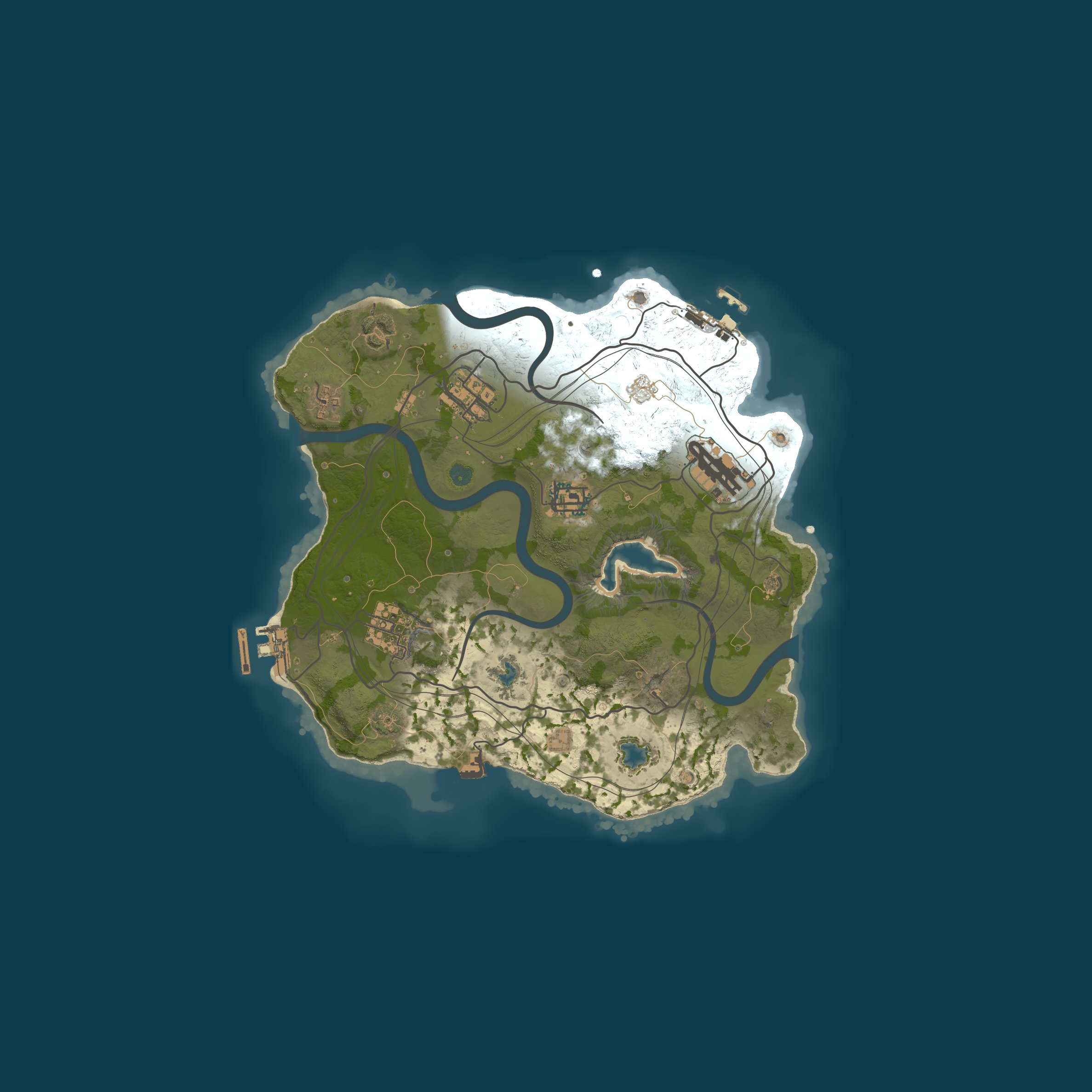 Rust map 2750/1337