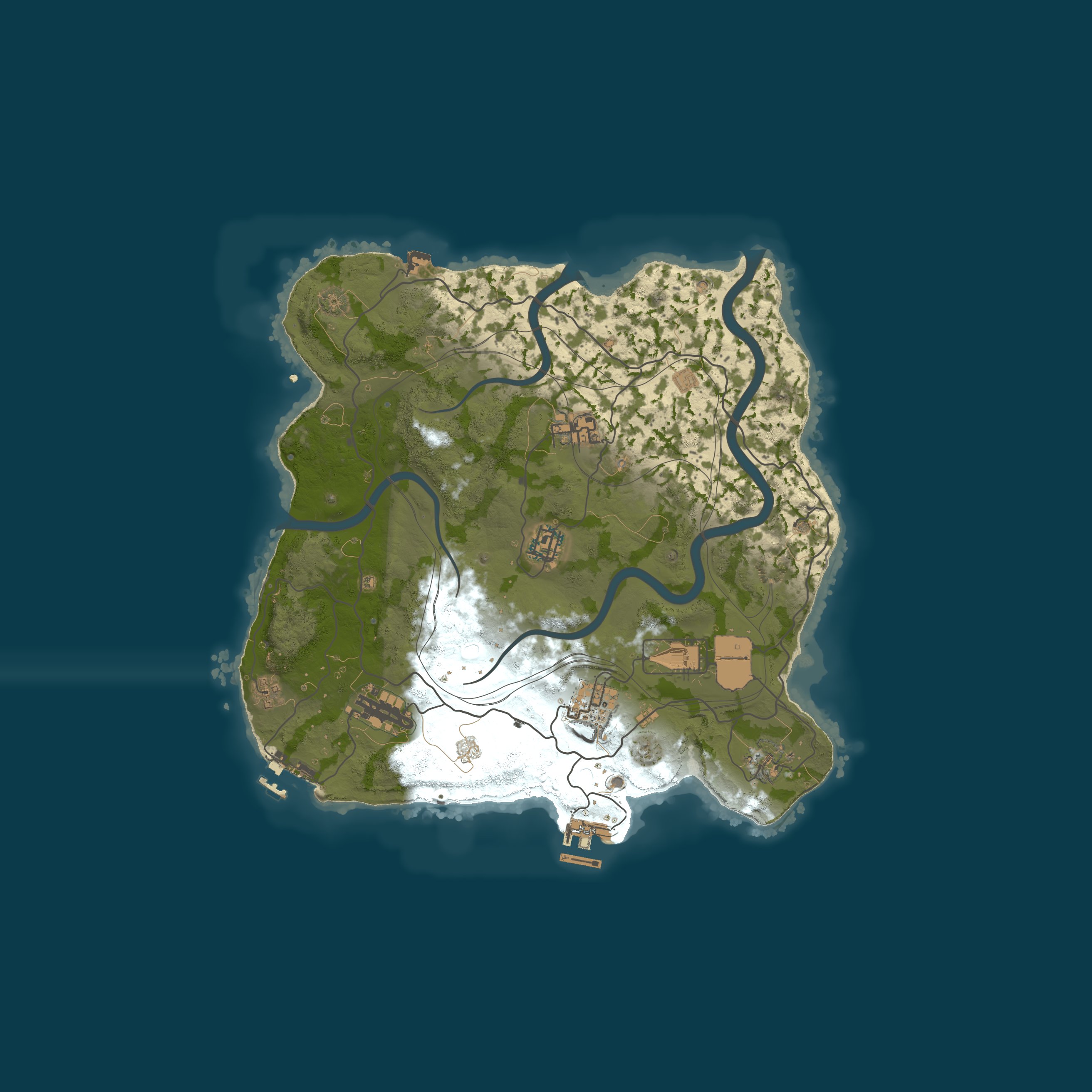 Карта сервера