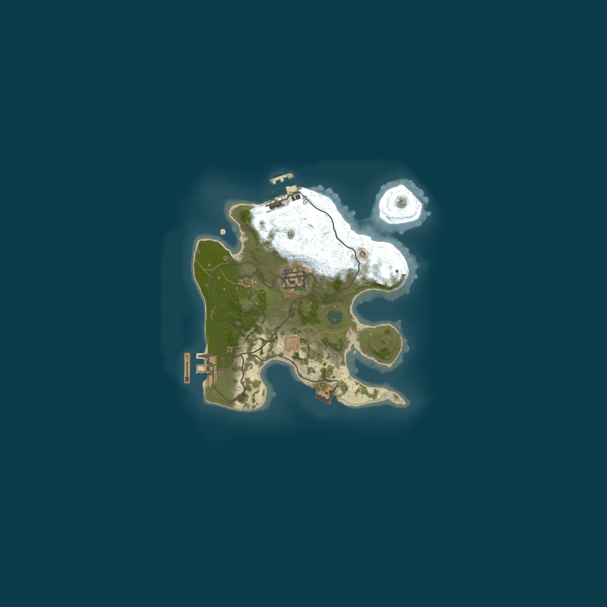 Map for Rust Server - Ganzos
