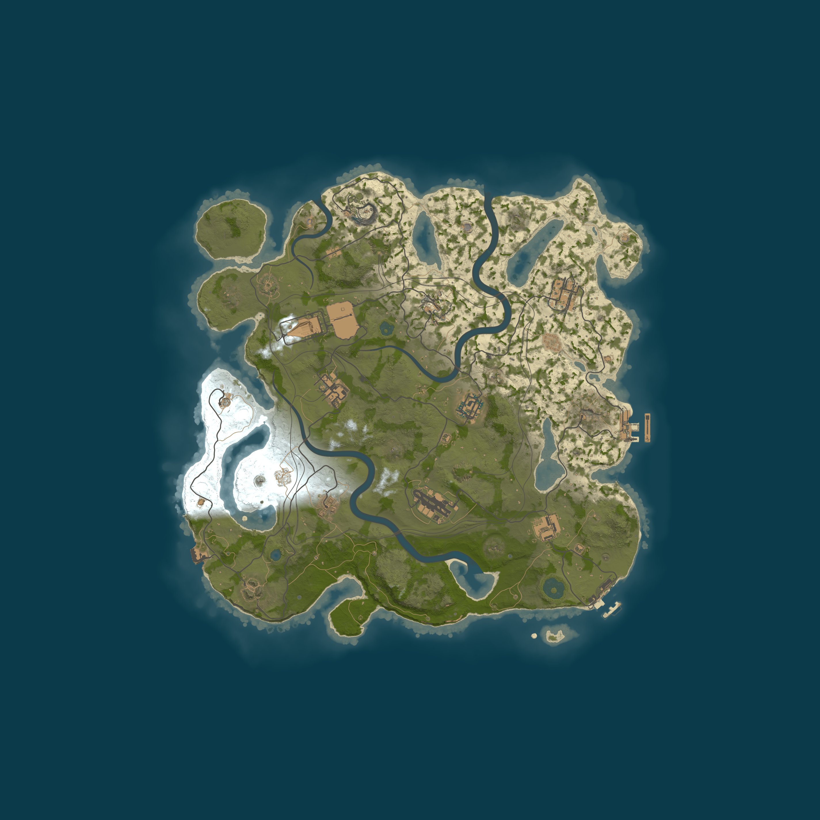 Rust map 3700/1337