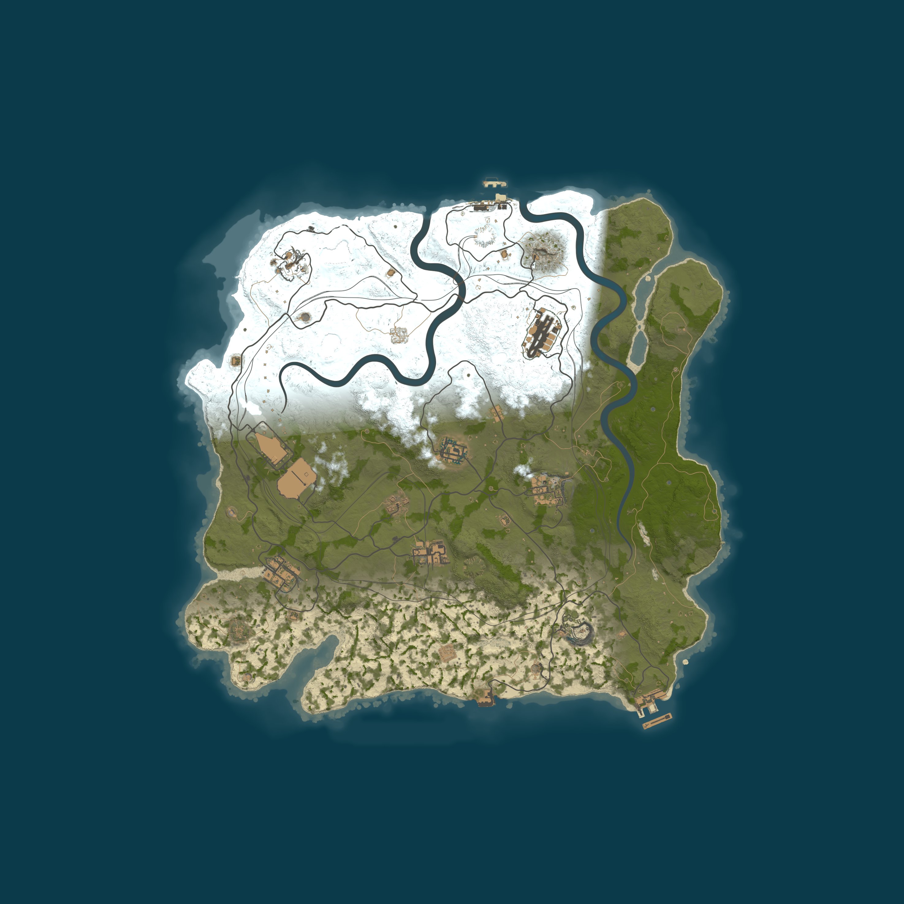 Map for [US] Spoonkid Rust - 2x Saturdays | 6 MAX | Shared BPs