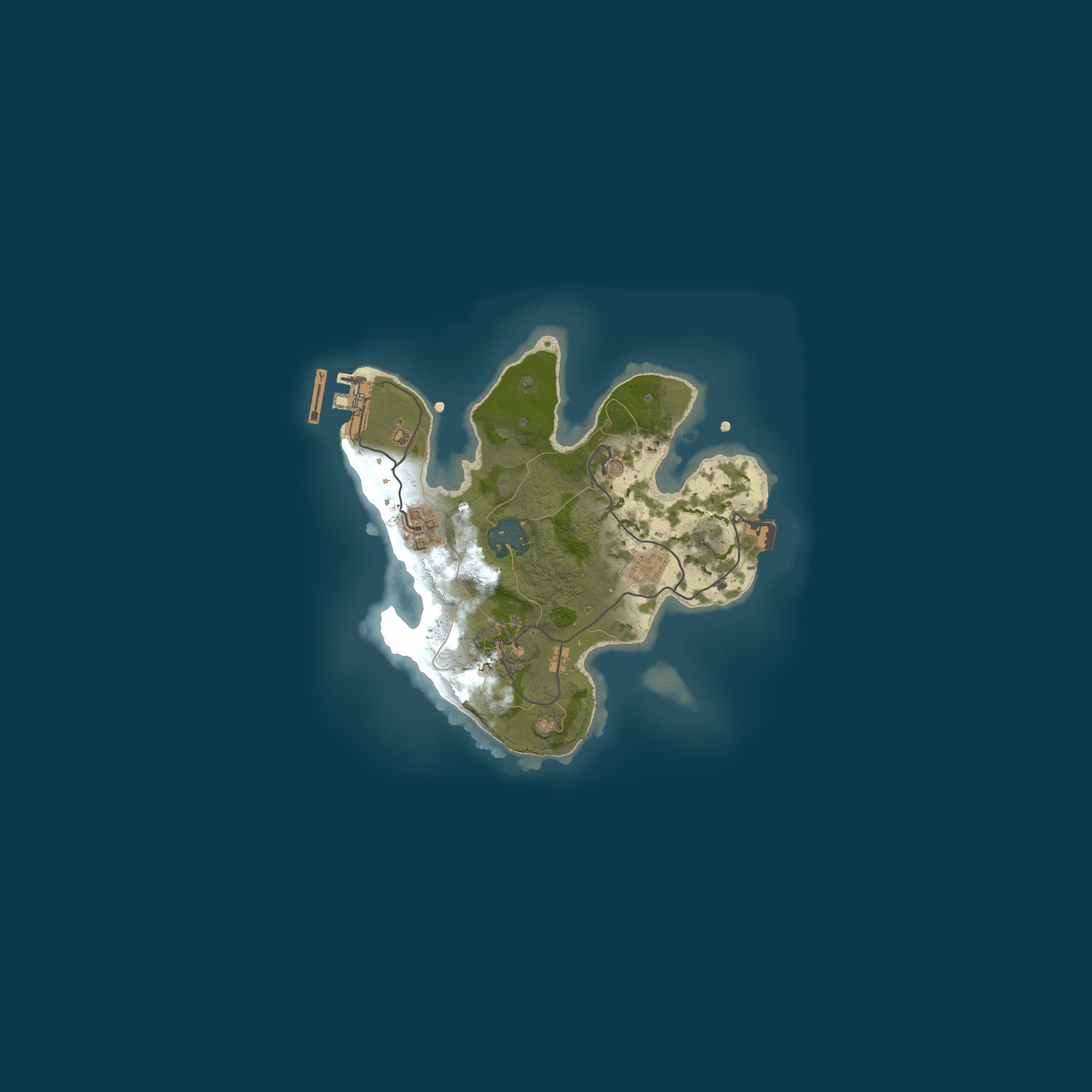 Map for My Untitled Rust Server