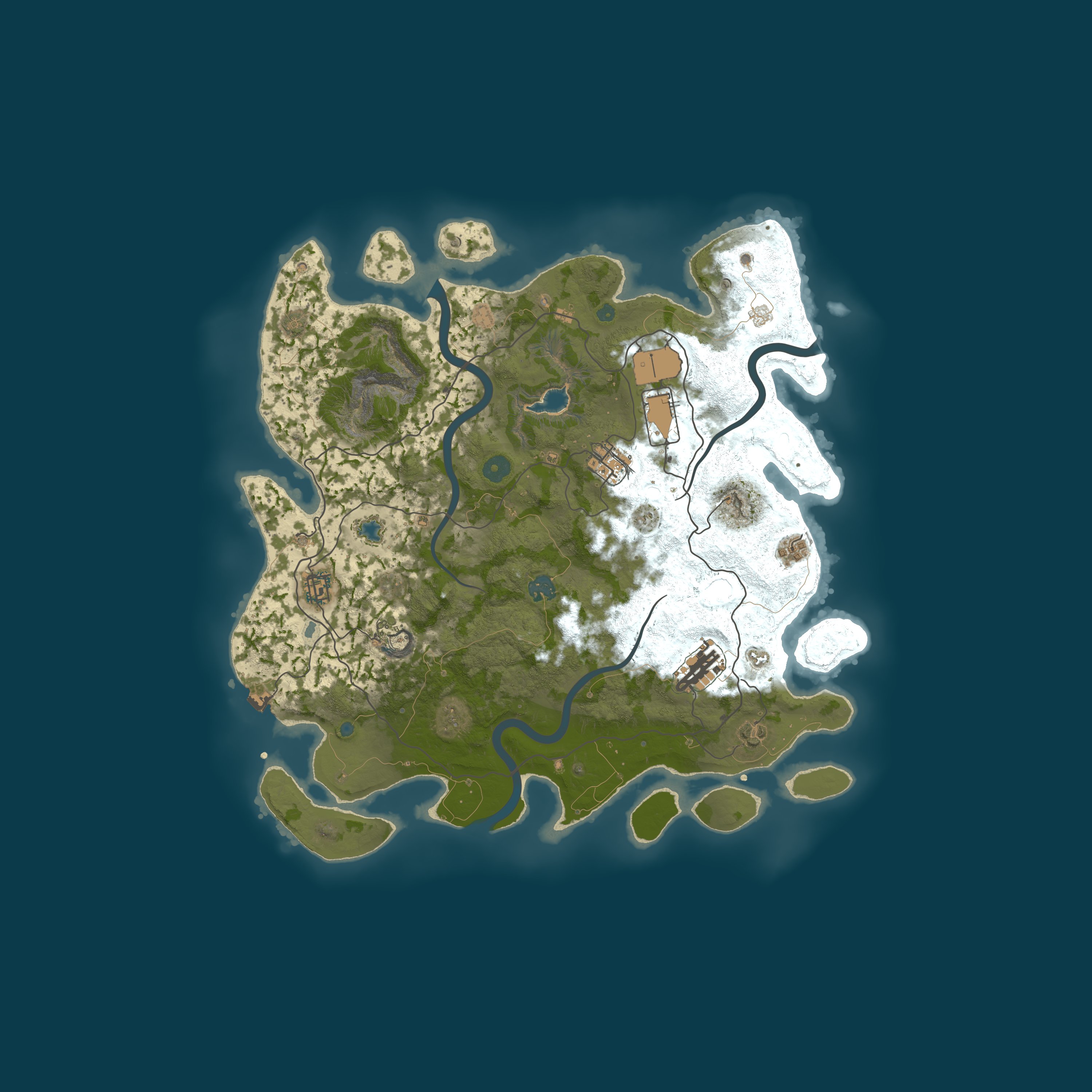 Map for XM-RU Vanilla PvP Last Refuge