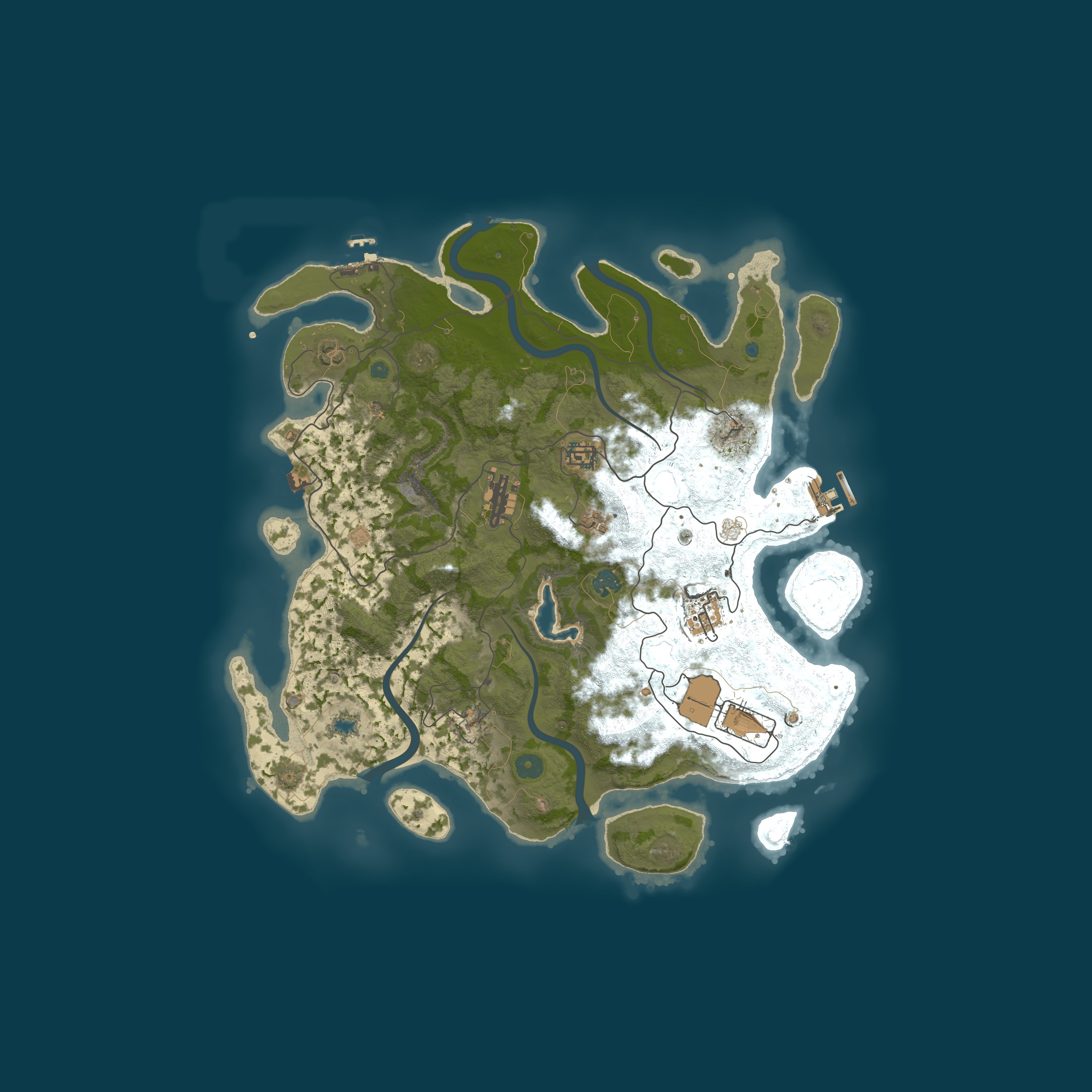 Map for Rusted Outback PVE [Perth]