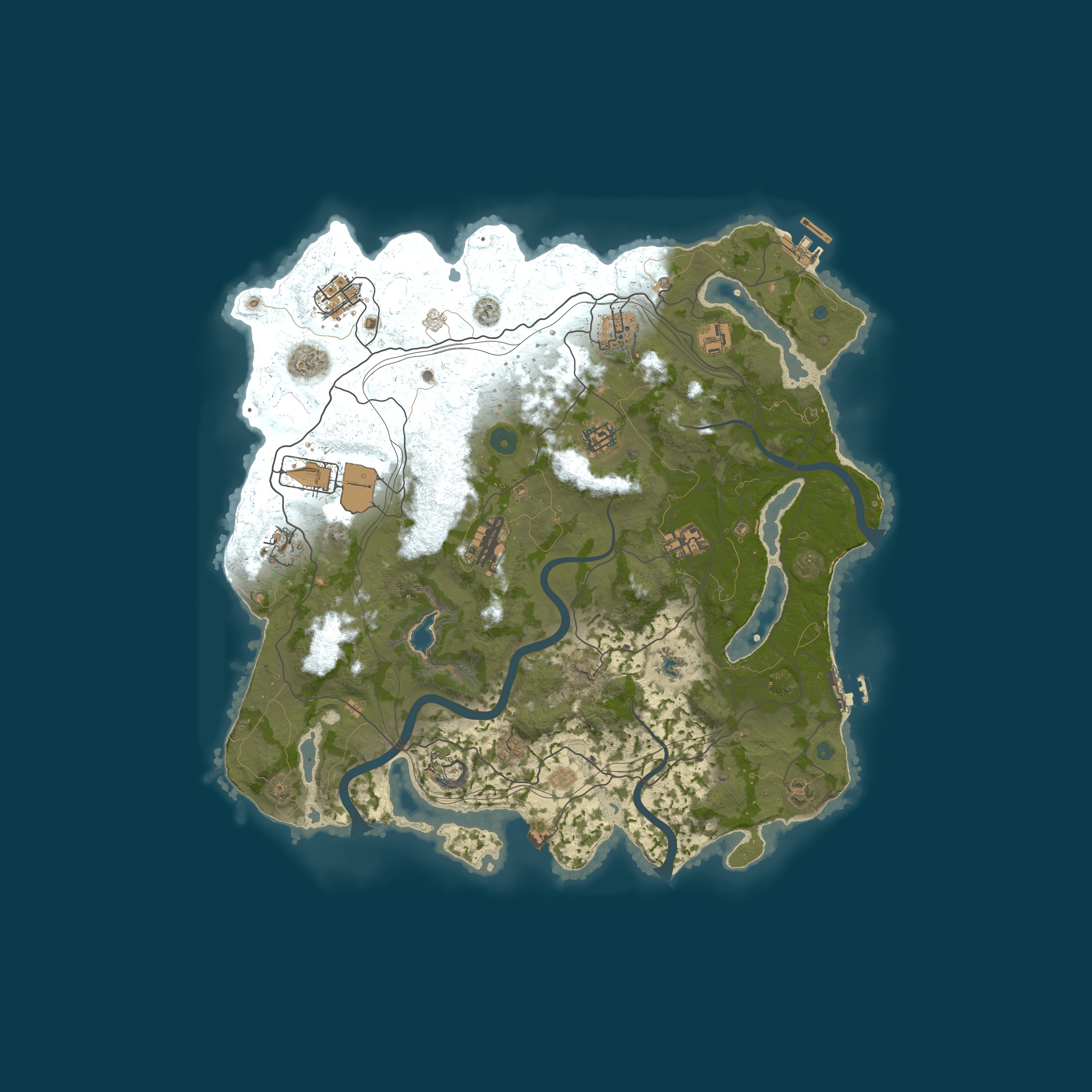 Rust map 4000/1337