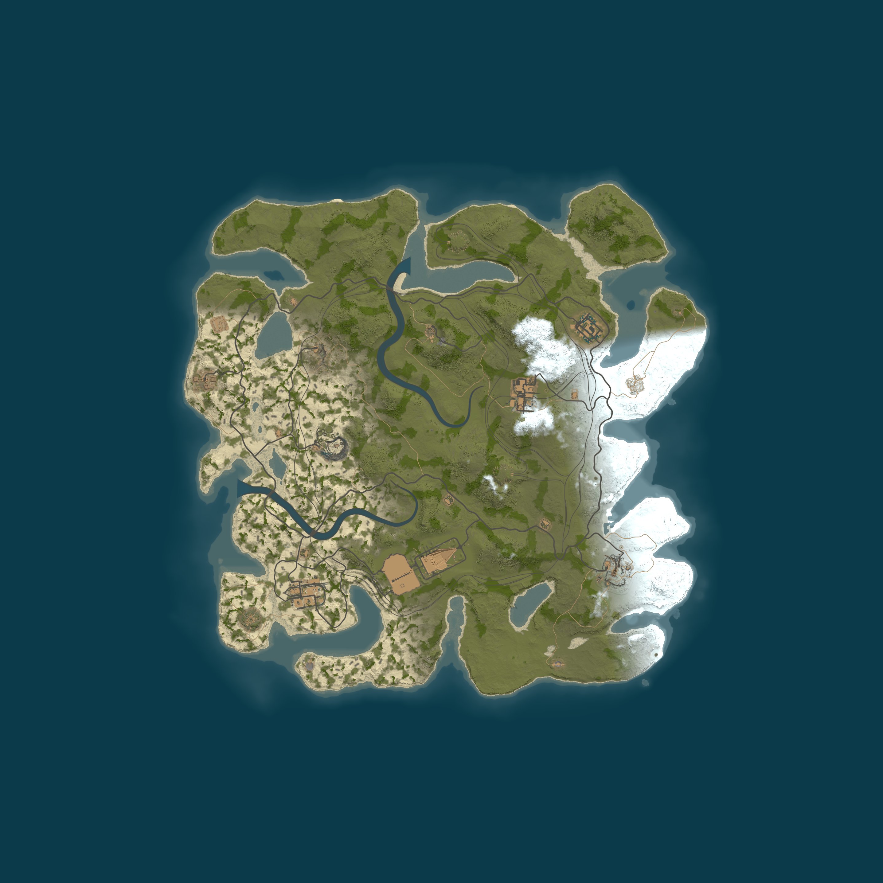 Map for ENJOY 10x | No BPs | Kits | Loot++ | Shop | FPS+