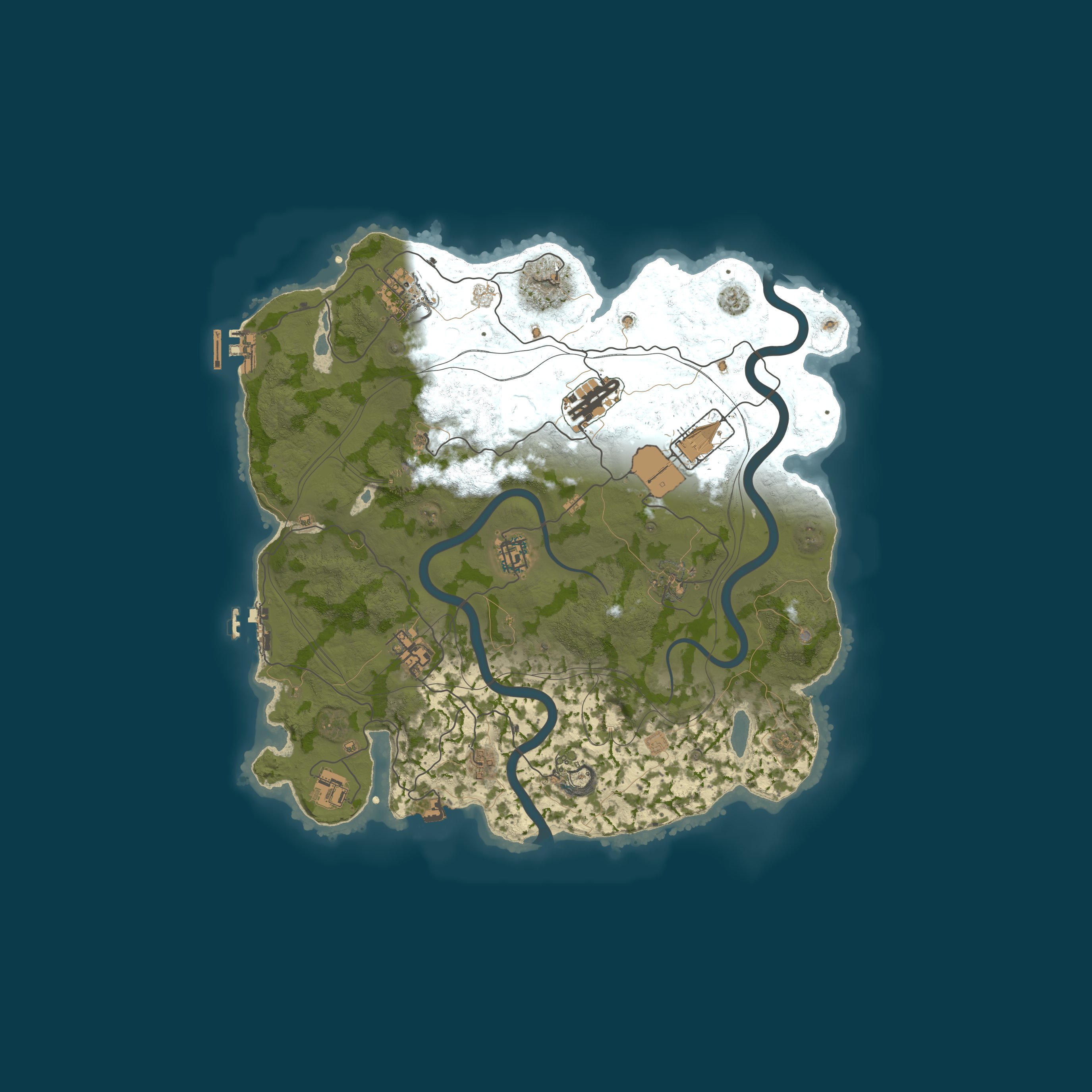 Rust map 3500/1337