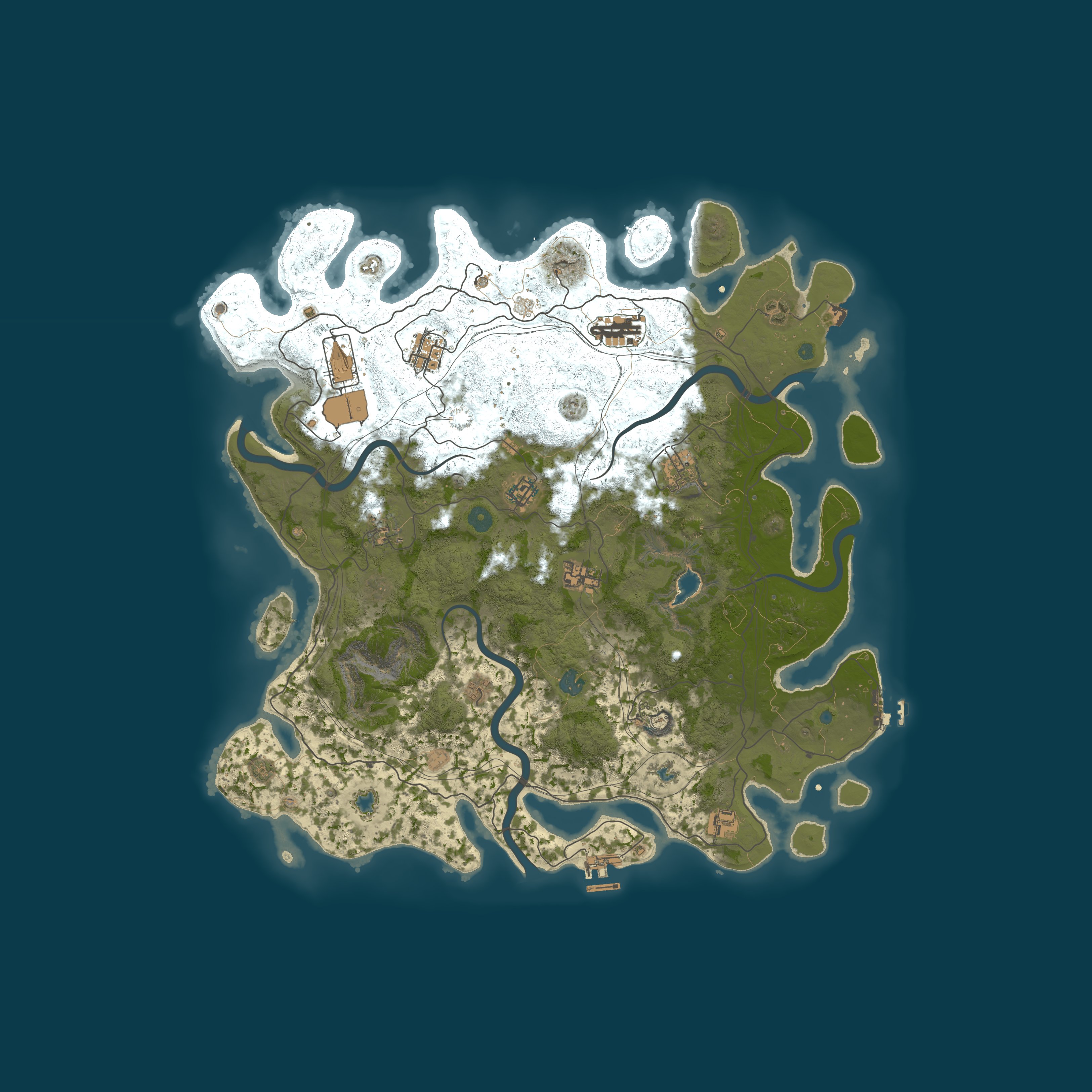 Rust map 4500/538505694