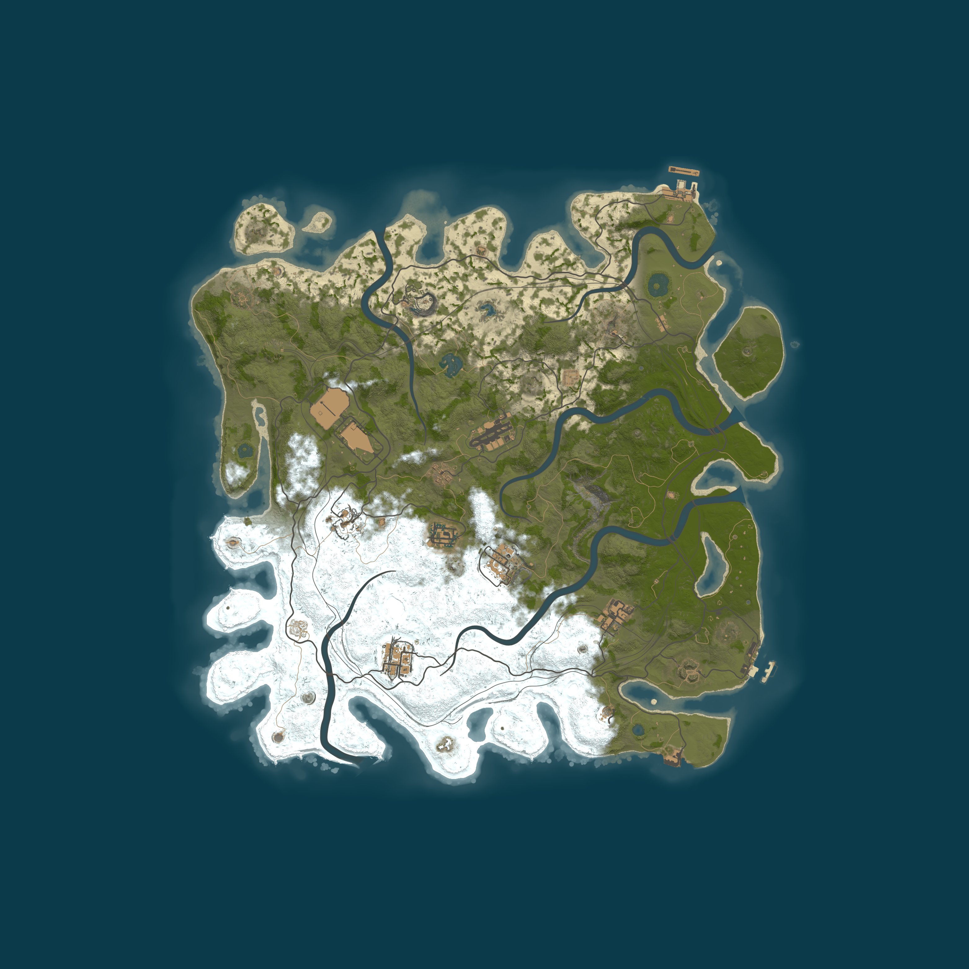 Карта сервера