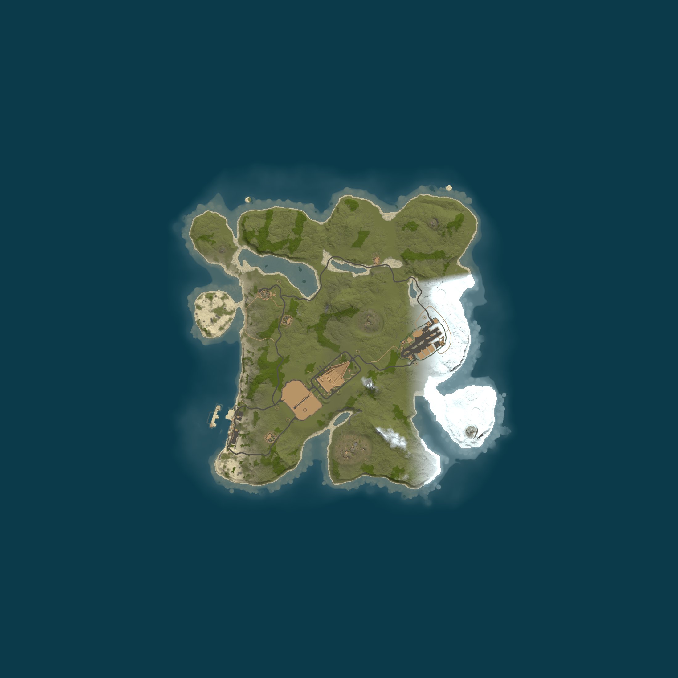 Map for xMillion Test Server