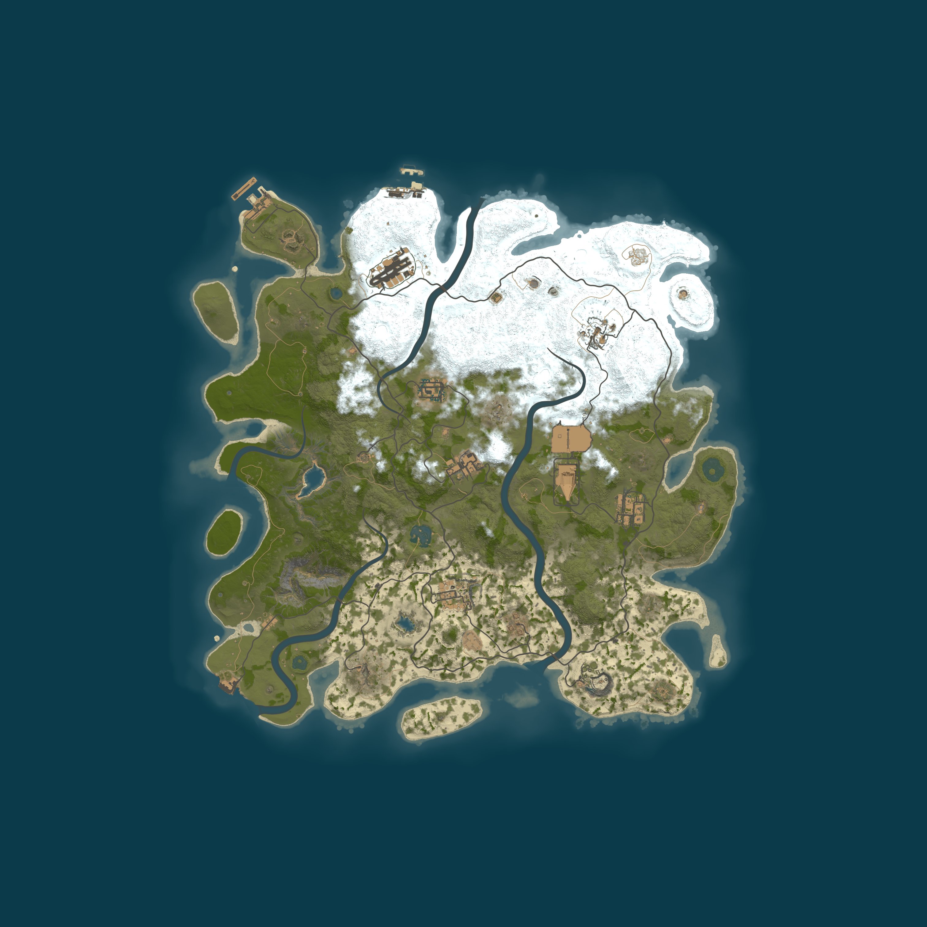 Map for BNW Utopia PVE|RaidableBases|Events|Up to 2.5x|Jetpack