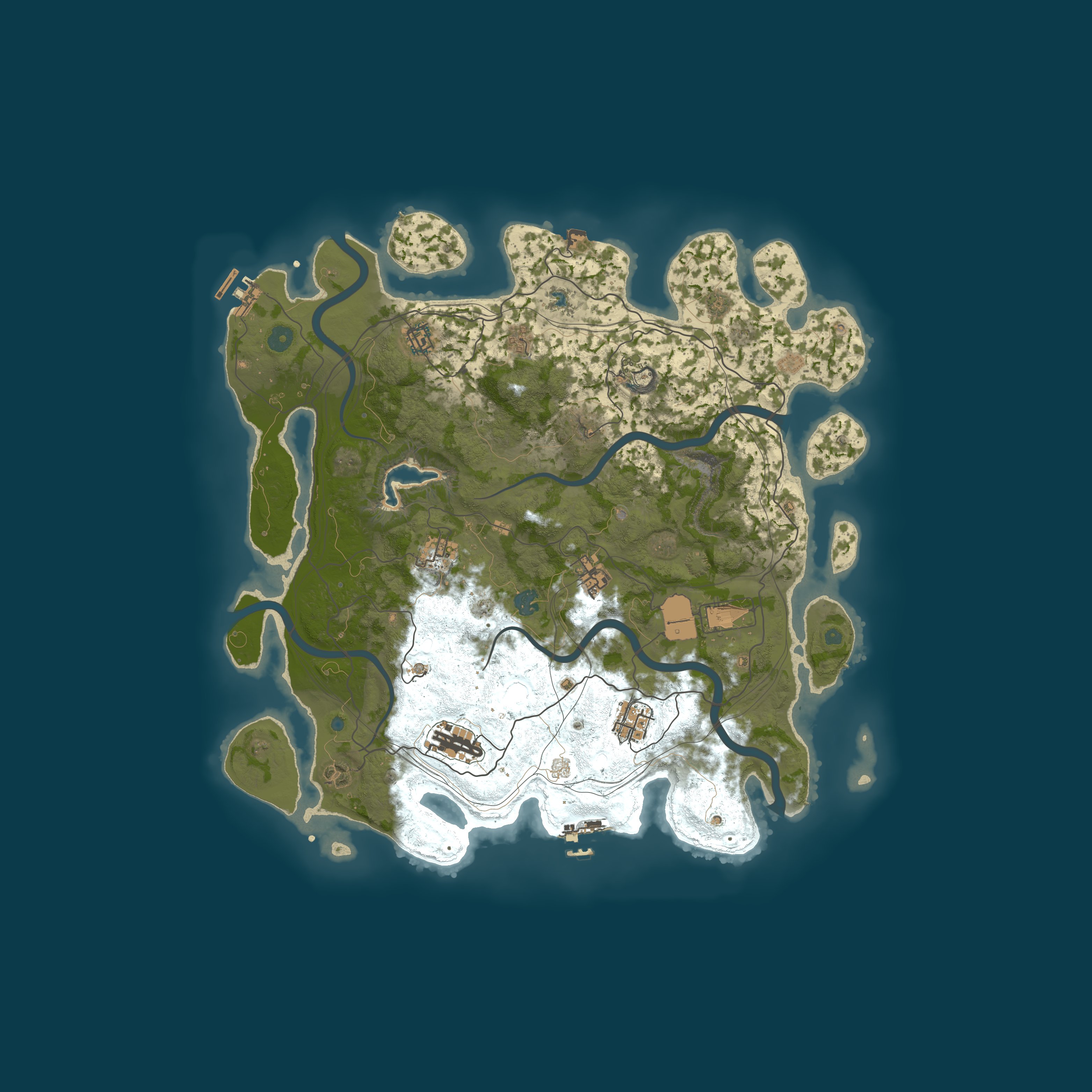 Map for Русский #1 x2 Новички 2x VANILLA Россия