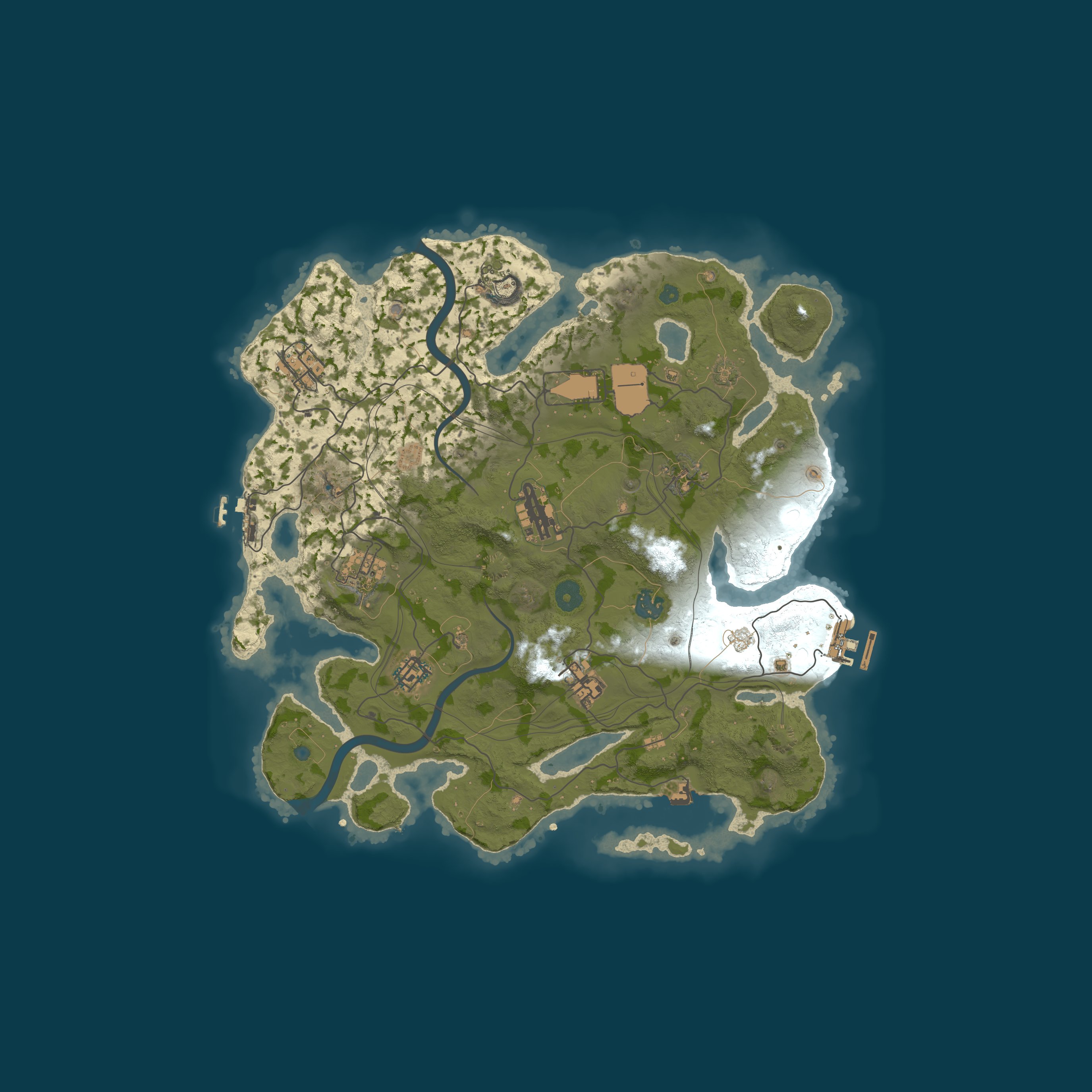 Map for Новосибирск | Middle 2x