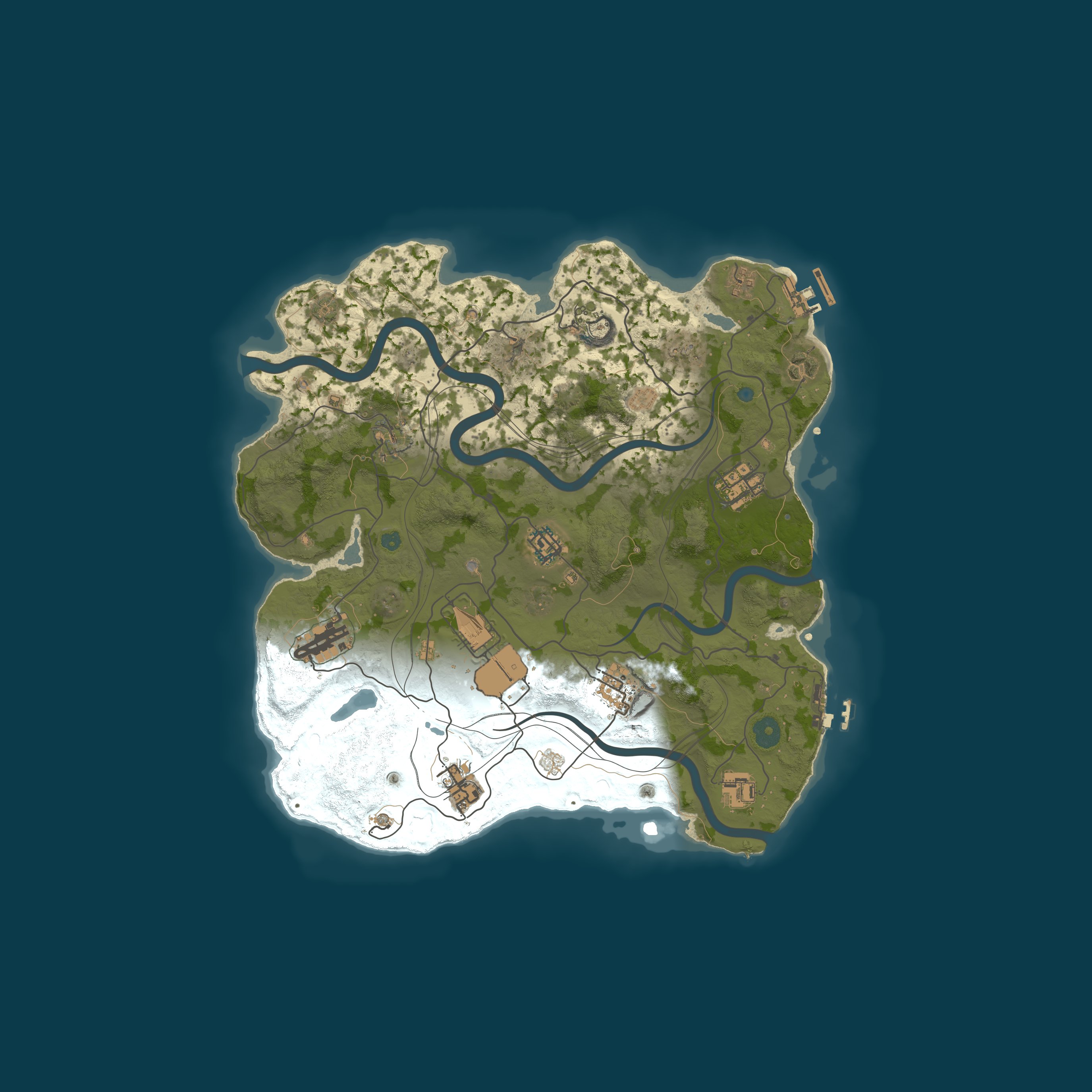 Rust map 3500/1337