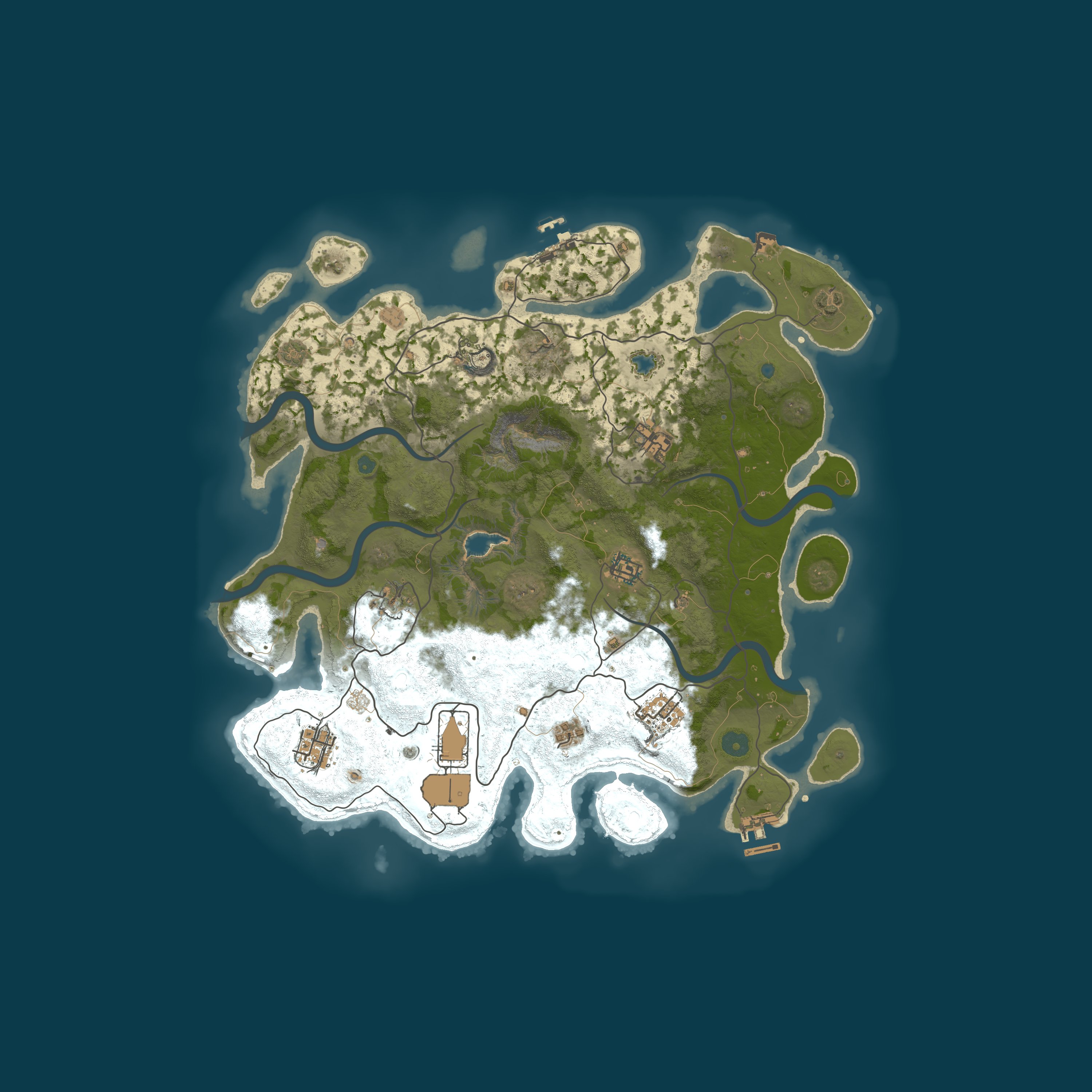 Map for ✿蕾姆 PVE✿ 死亡不掉 | 和谐友爱 | 萌新养老