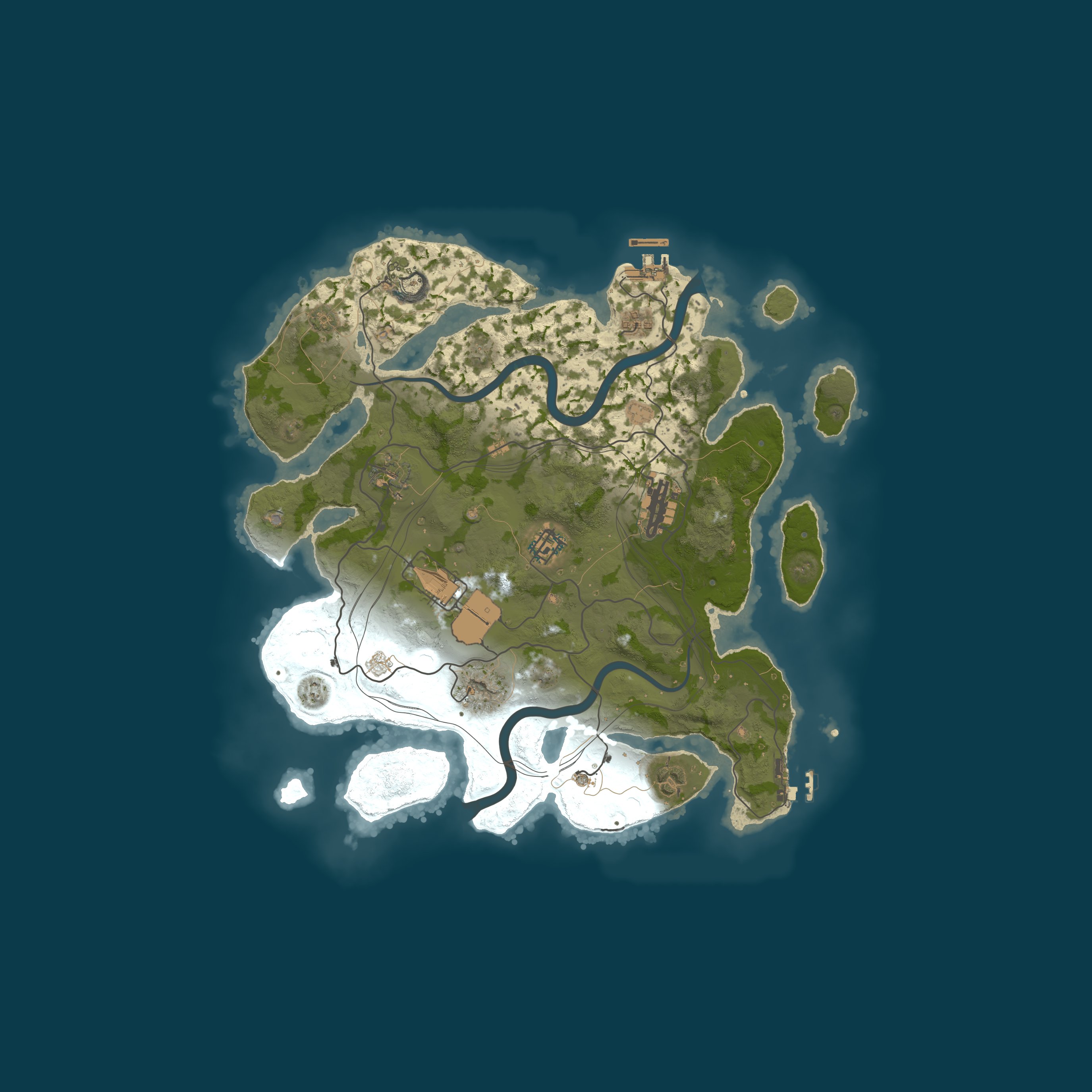 Map for WILD EU 3X SOLO/DUO/TRIO/QUAD/MAX 5 |LOOT+|BPs+|KITS