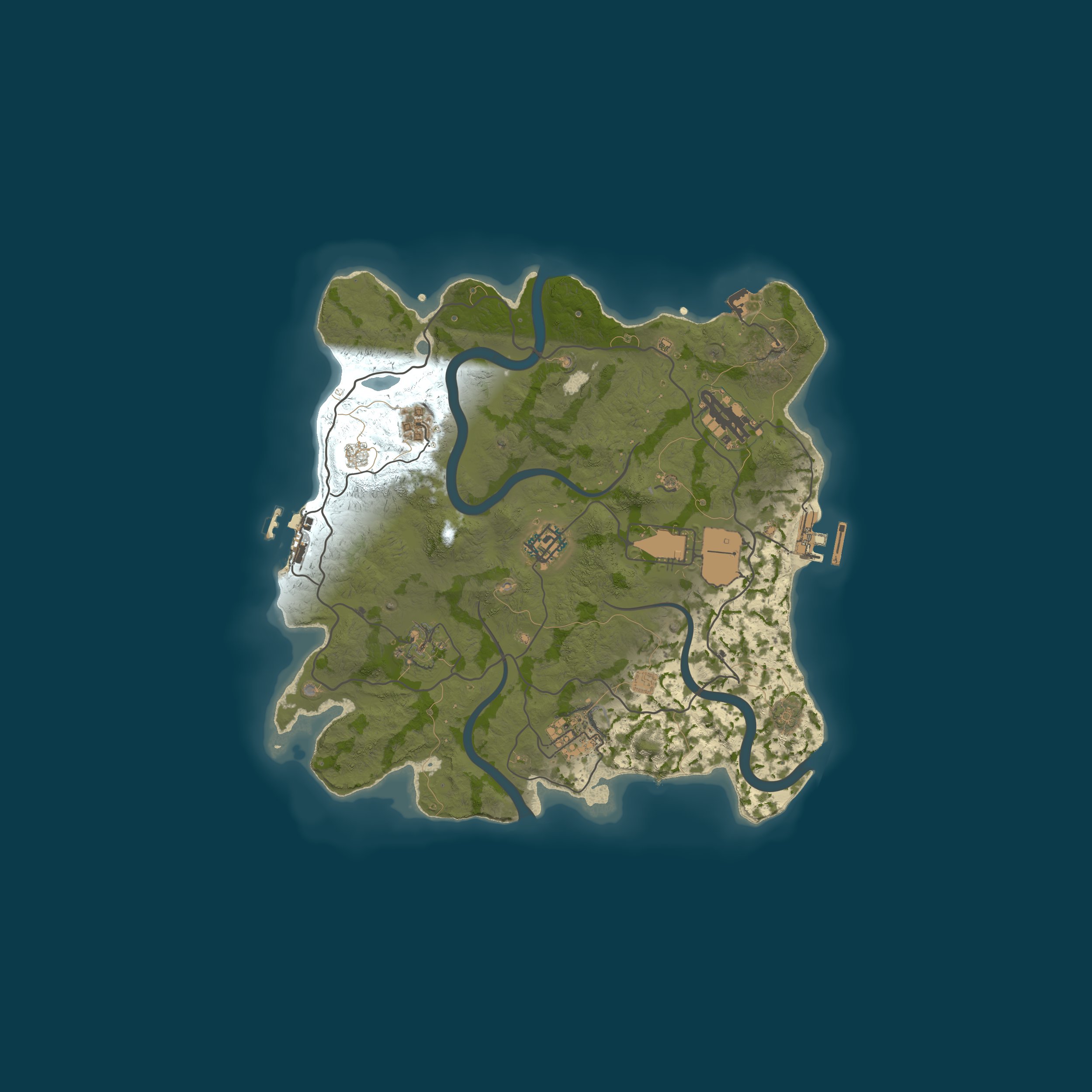 Map for Bestrust Solo/Duo/Trio/Quad 5x #5 | JUST FULLWIPED 22.03 03/22