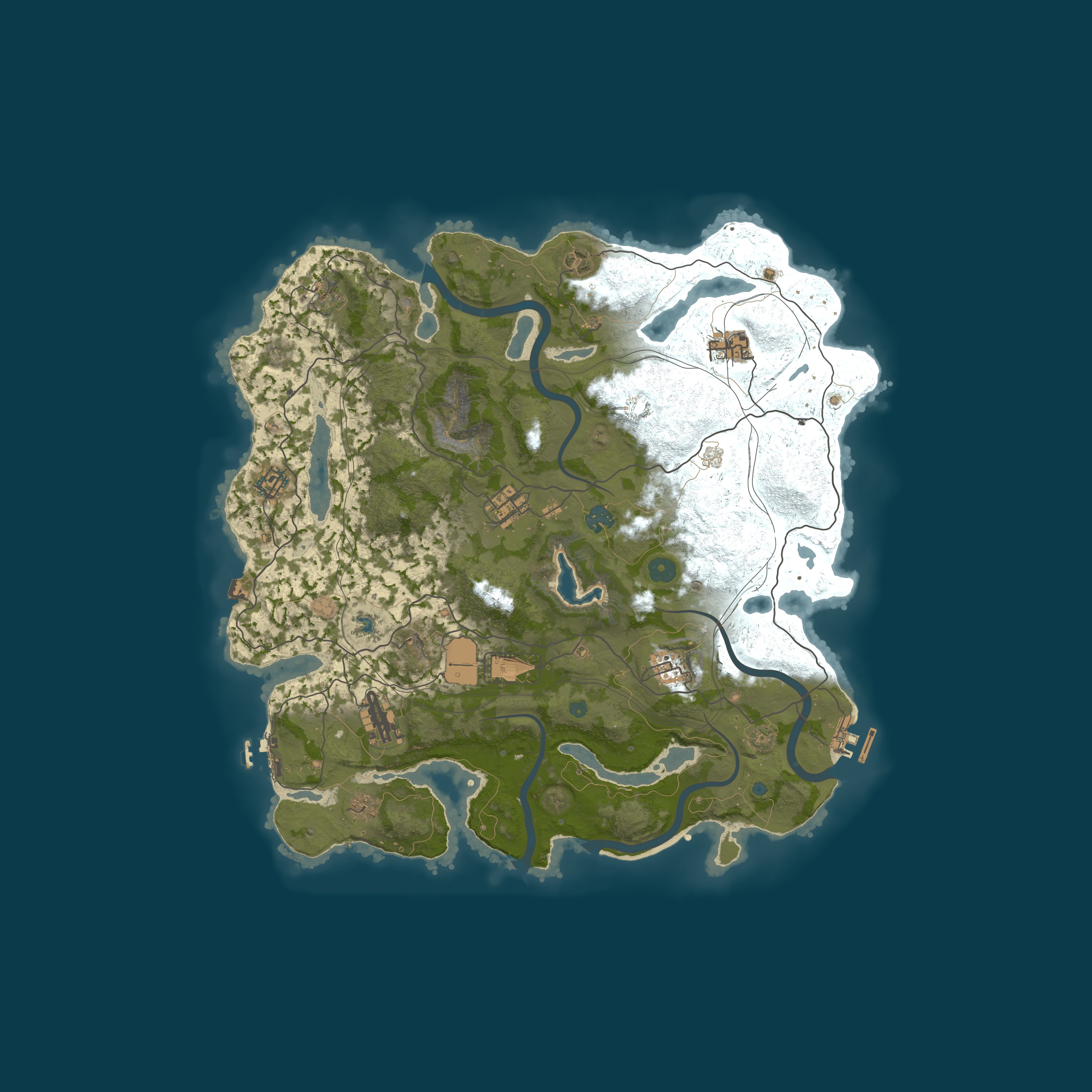 Map for Rust4Noobs | Main | Vanilla+ 2x Monthly | No BP Wipe | JUST WIP