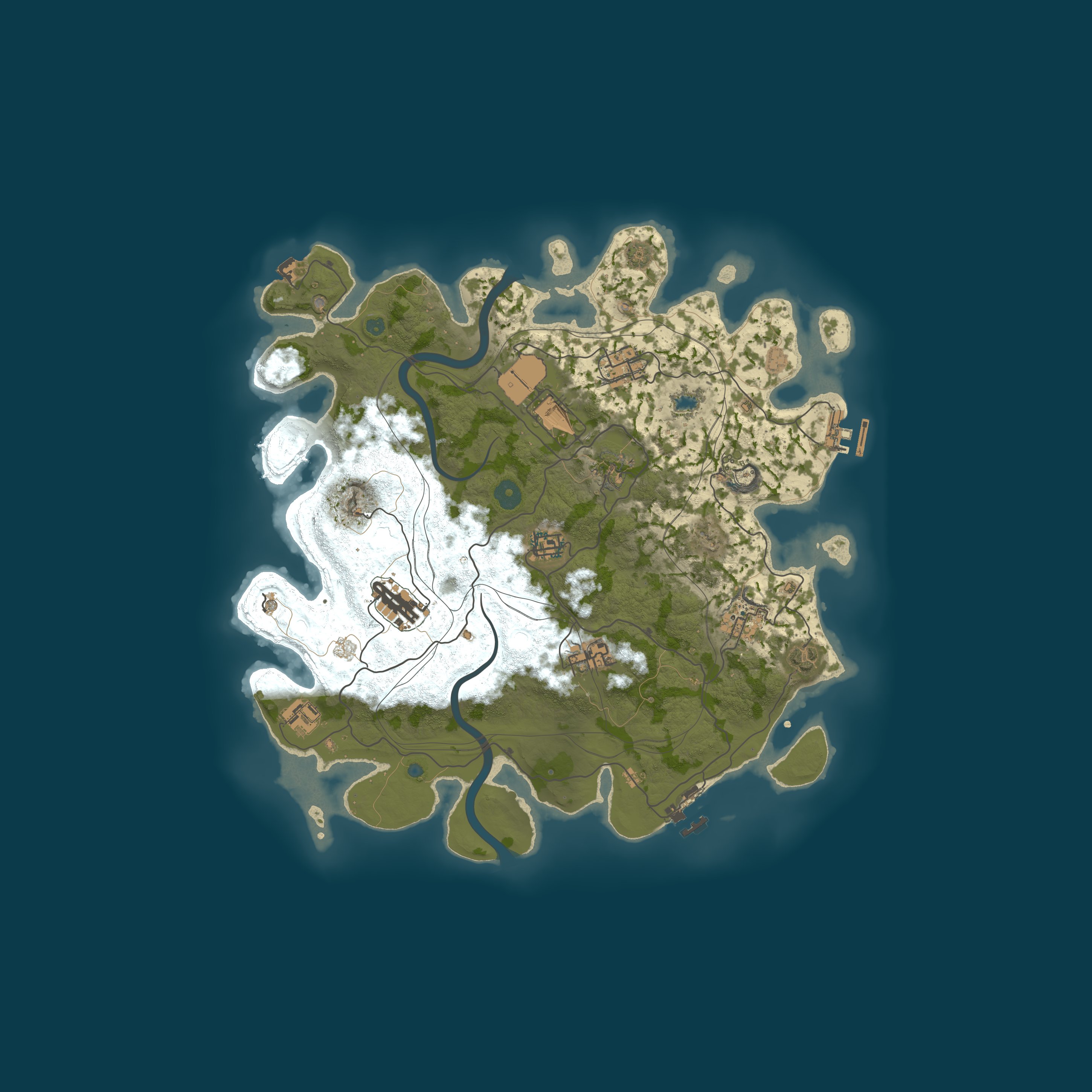Rust map 3800/1337
