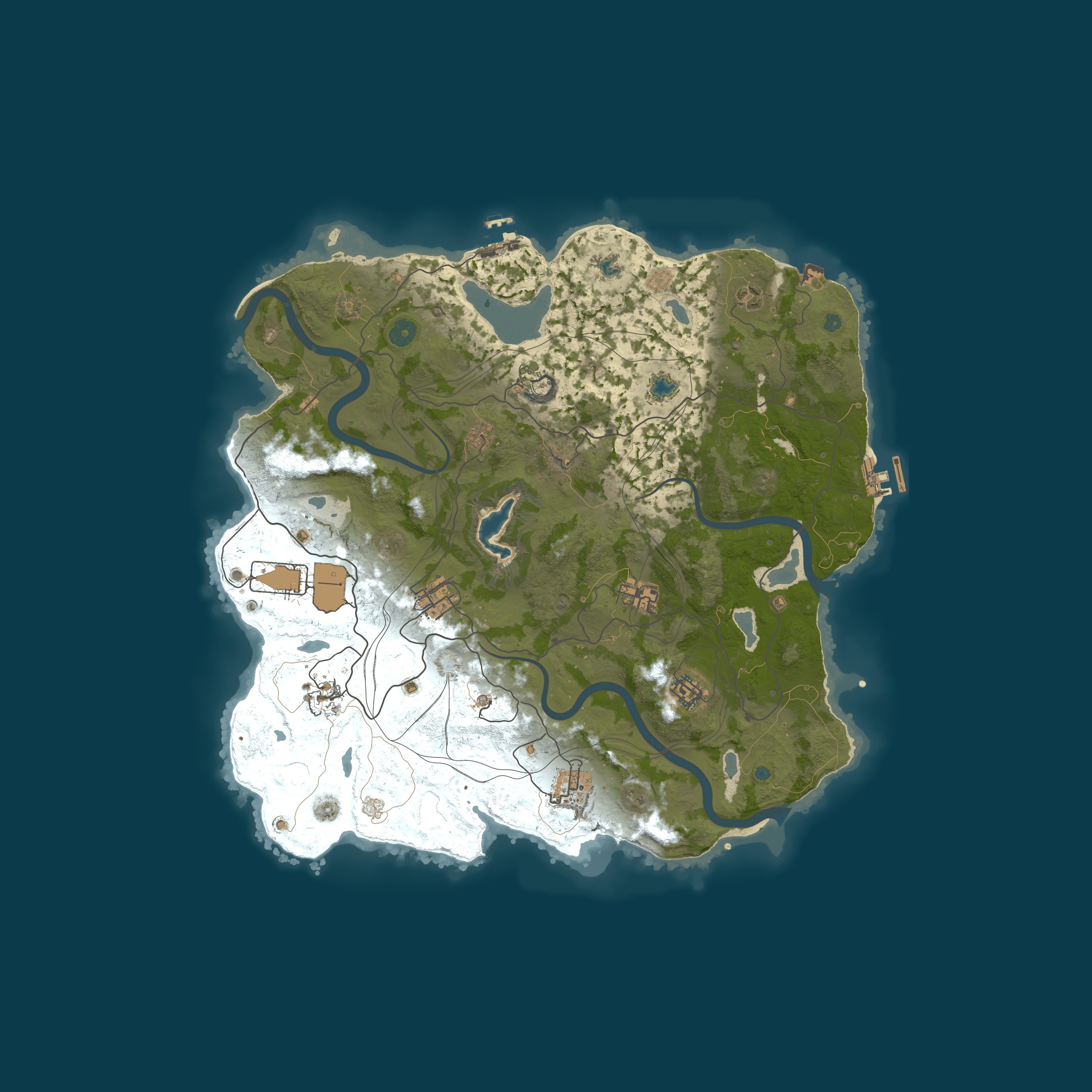 Карта сервера