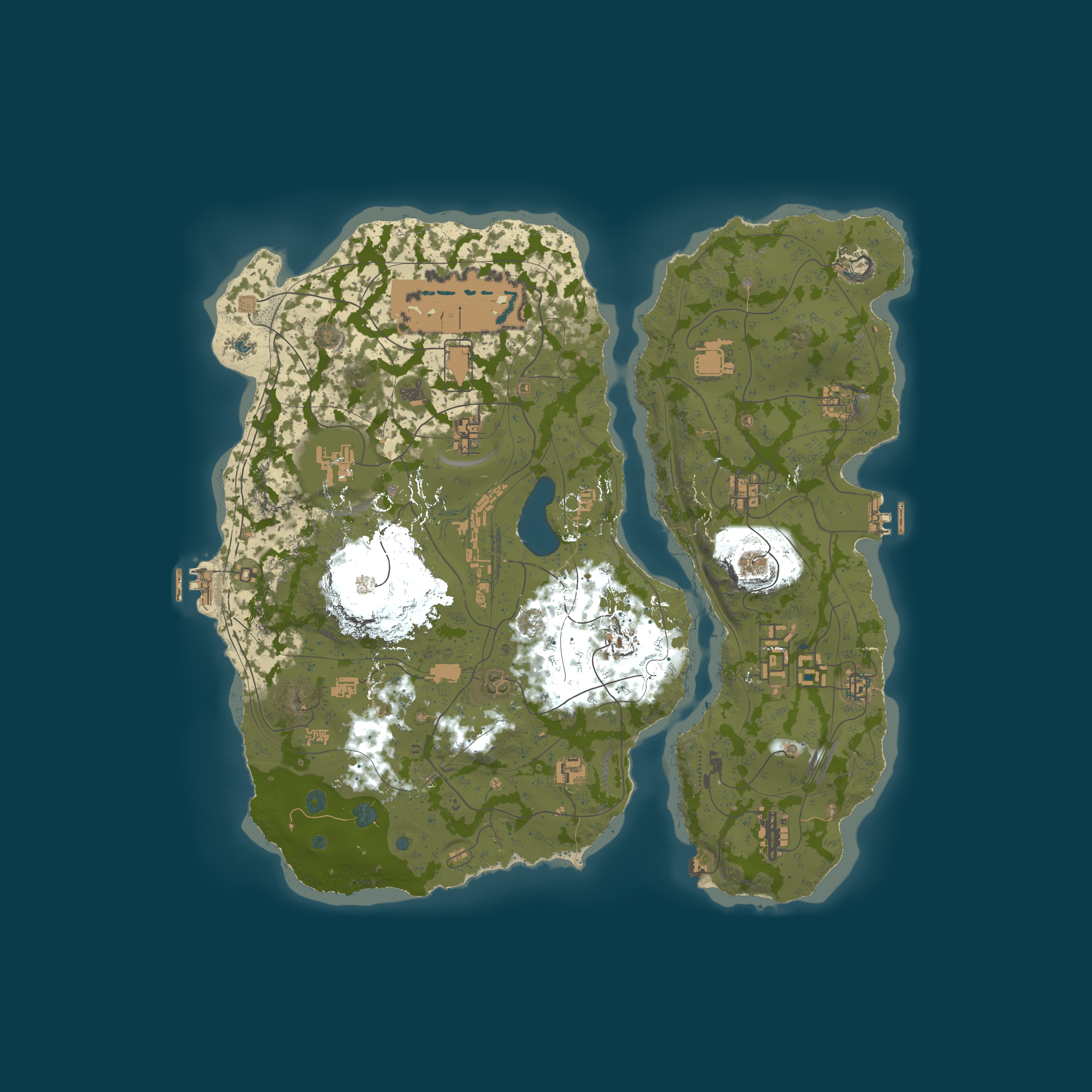 Procedural Map map