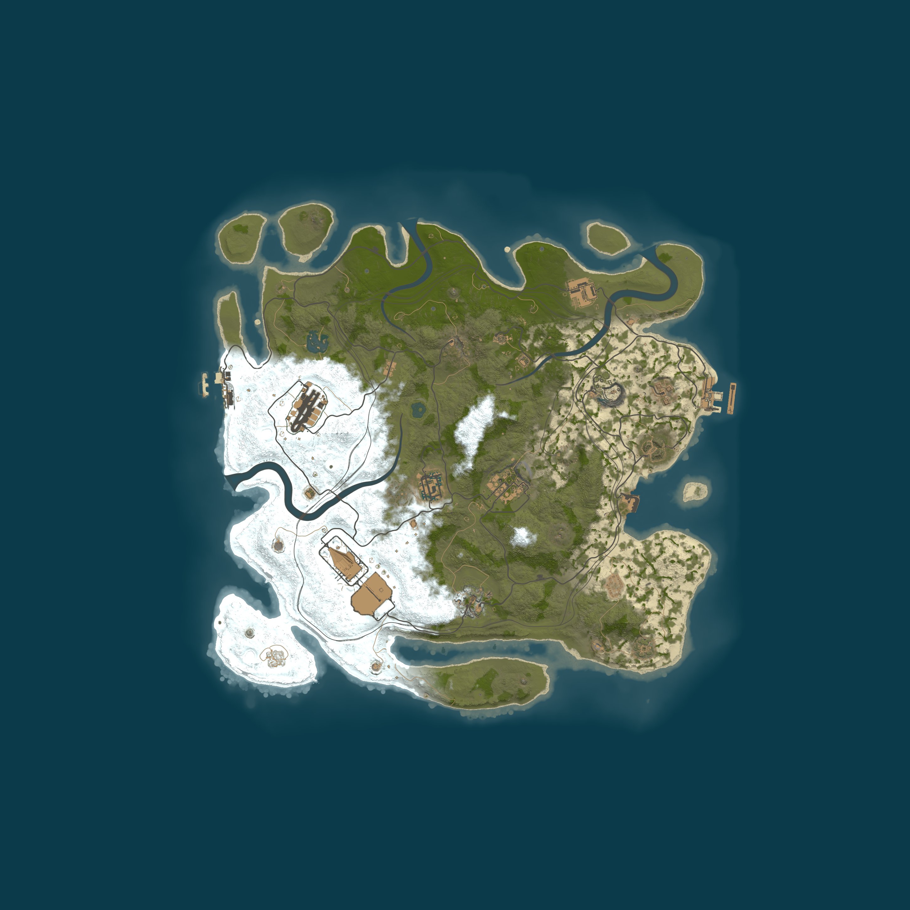 Rust map 3800/1337