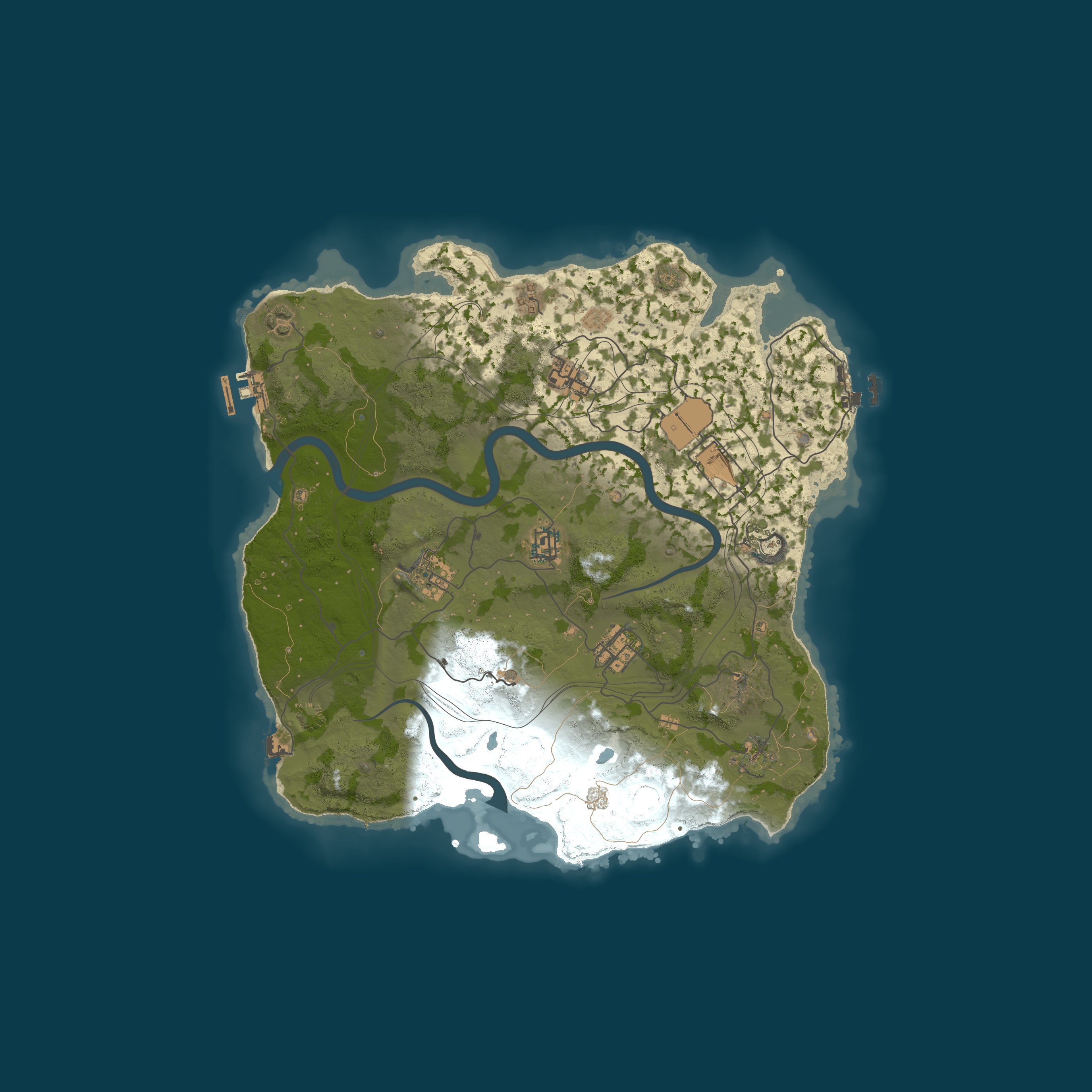 Rust map 3500/1337