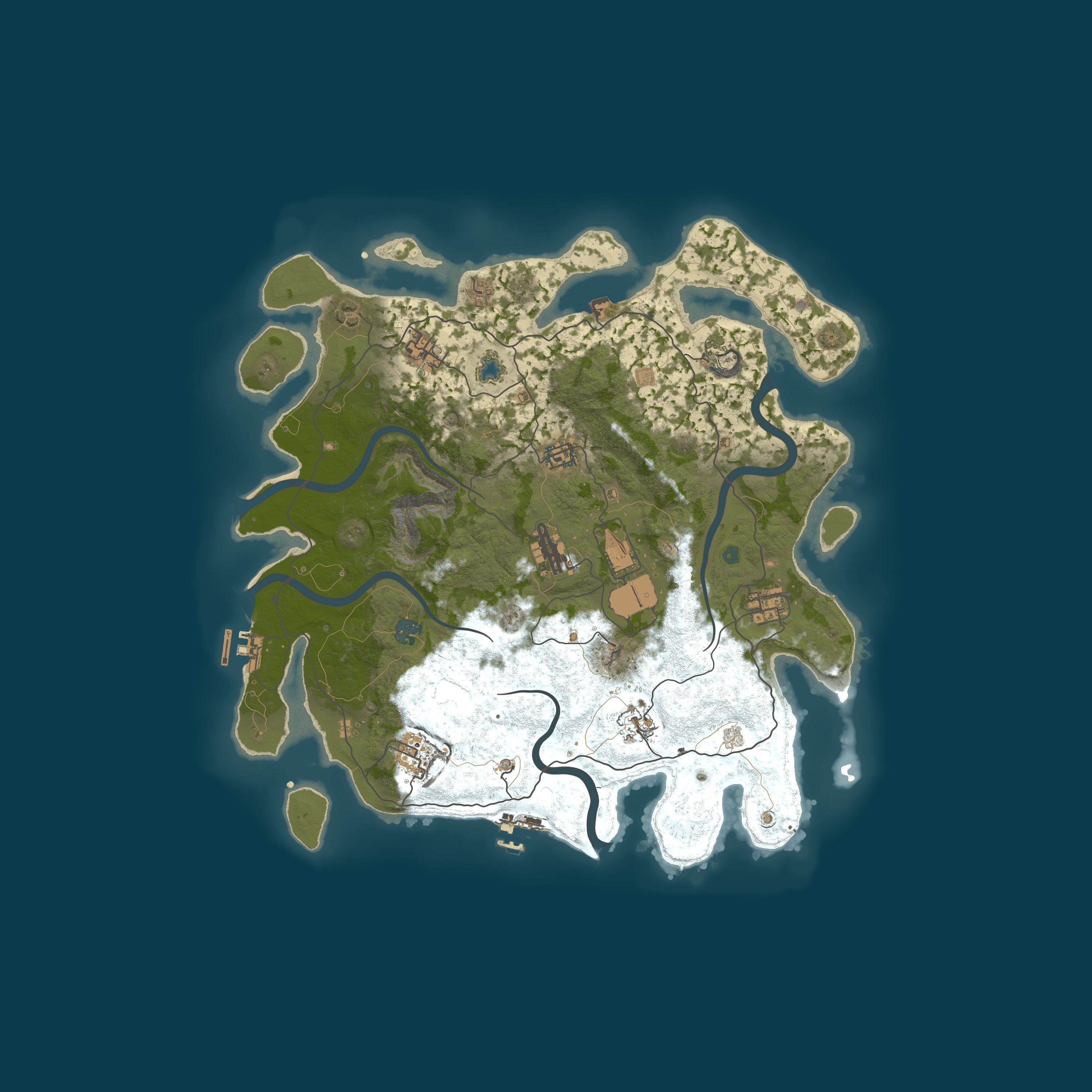 Map for BAKS Survival