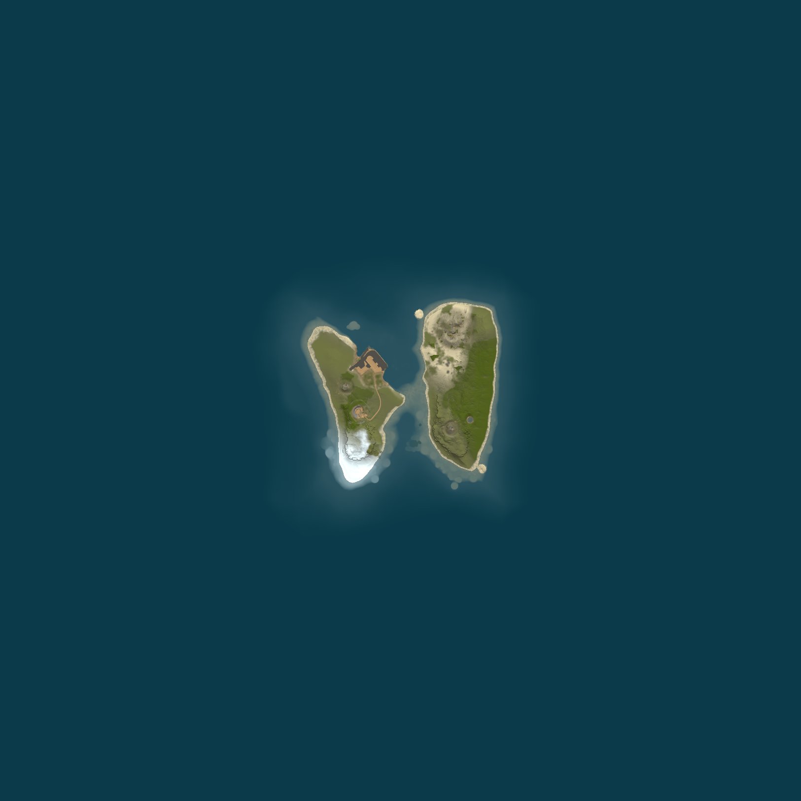 Procedural Map, size 1250, seed 3