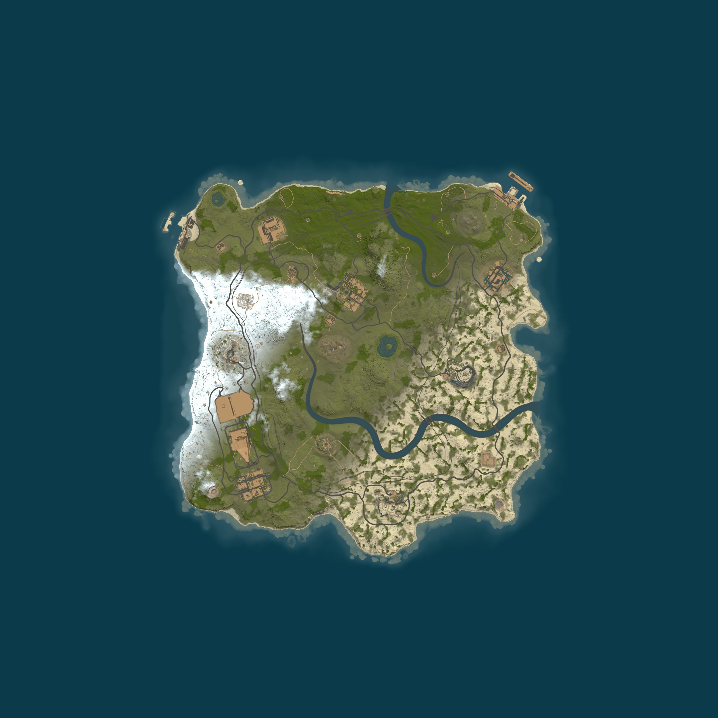 Liberty Maps, size 3000, seed 1337